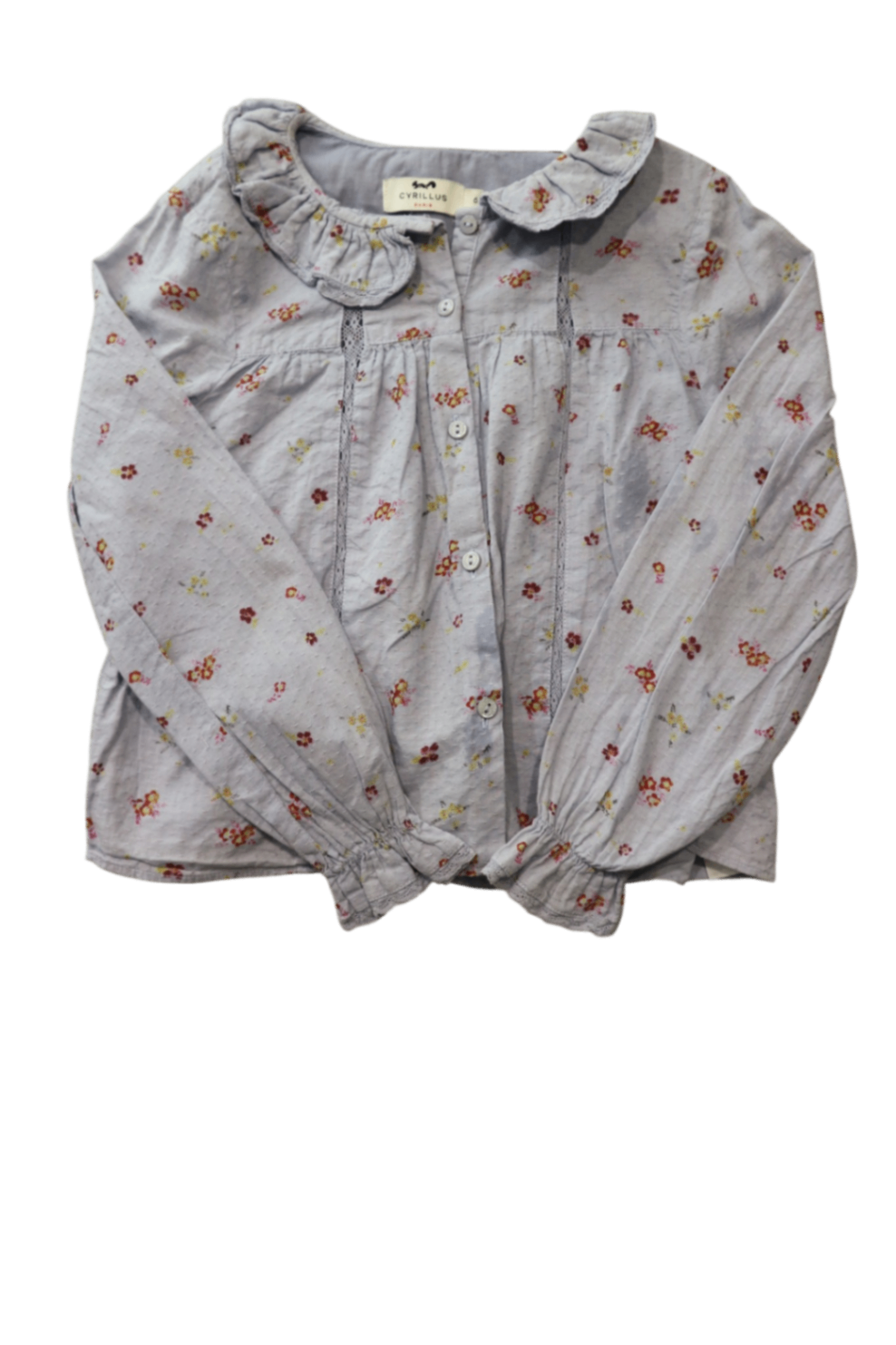 Cyrillus Shirt, Light Blue Multi, 6