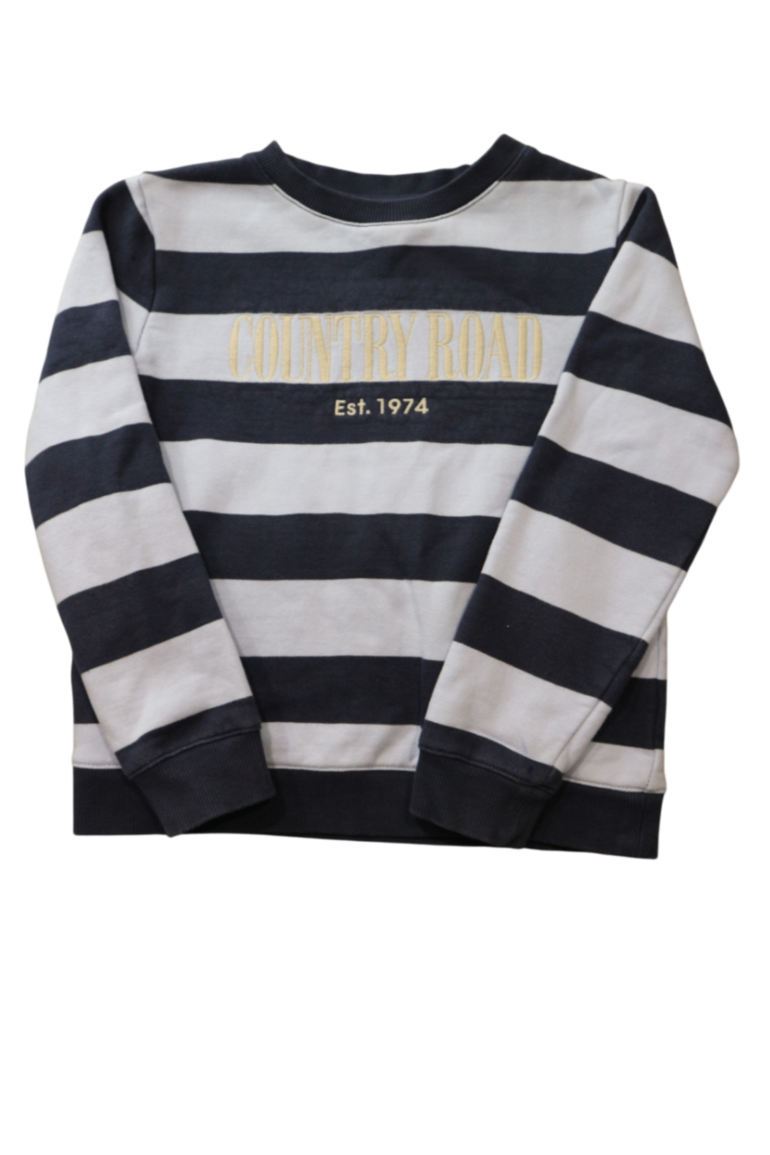 Country Road Jumper, Navy and White, 8