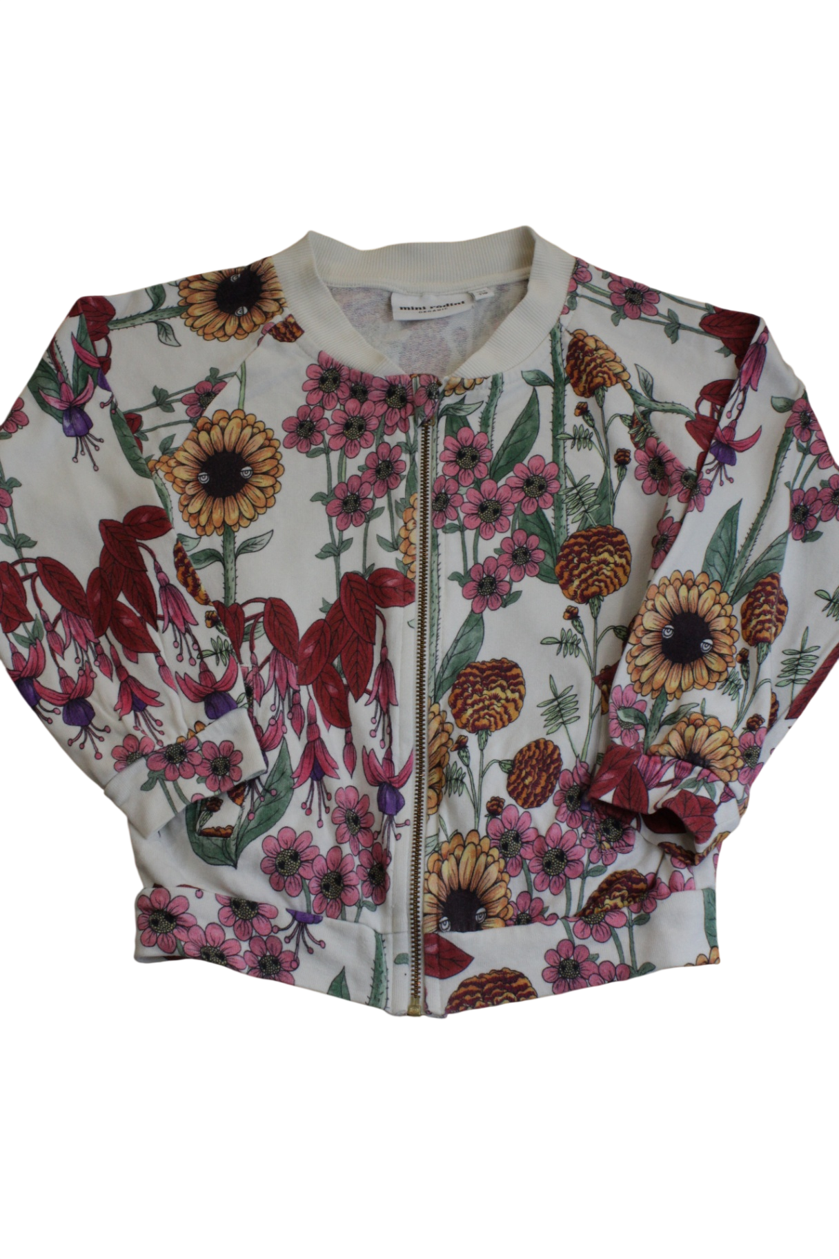 Mini Rodini Jacket, Cream multicolour, 5