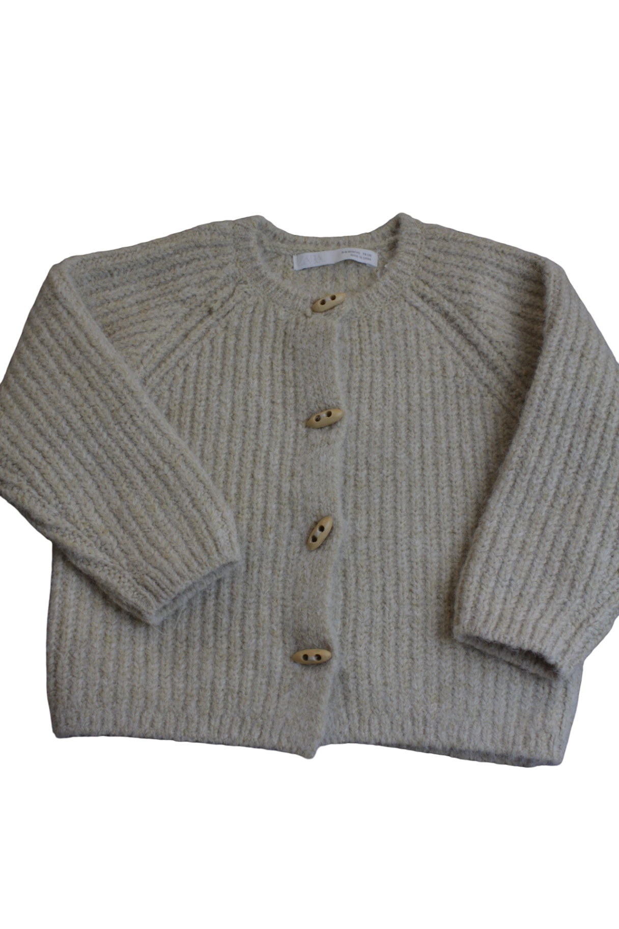 Zara Cardigan, Beige, 0