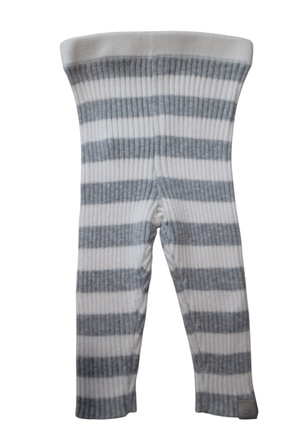 Country Road Knit Leggings, Grey and White, 00