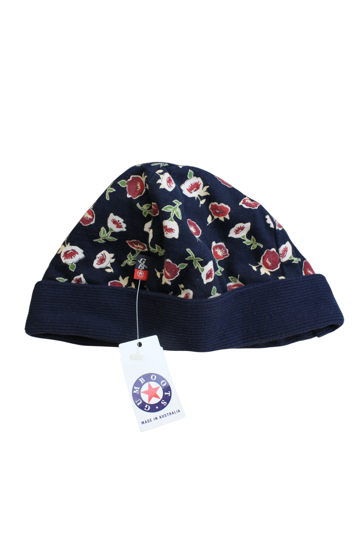 Gumboots (Vintage) Hat, Navy blue, Large