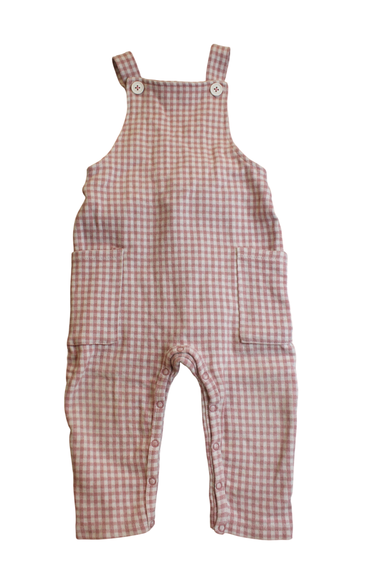 Milky Overalls, Pink and white, 1