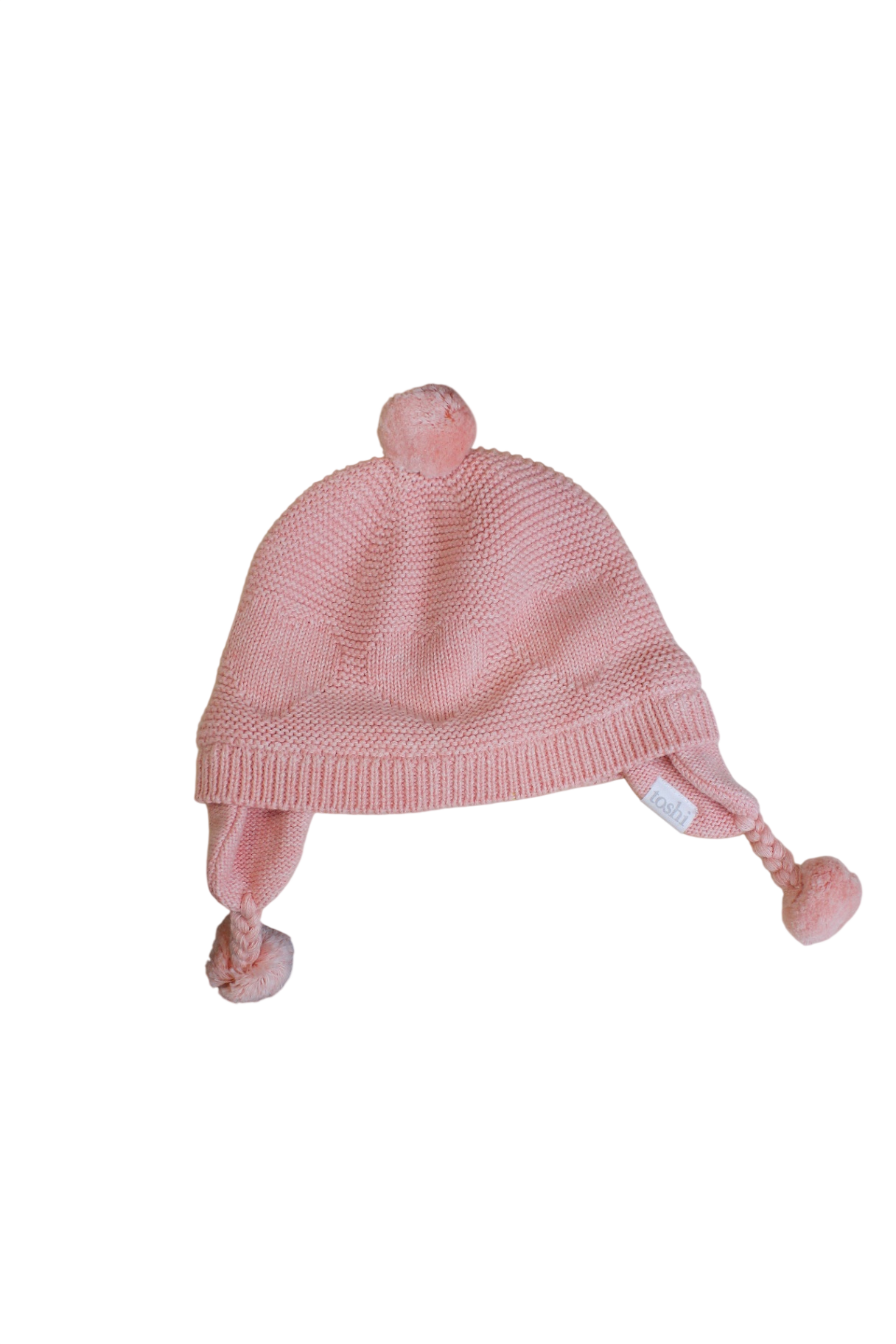 Toshi Baby Hat, Pink, NB-8 months