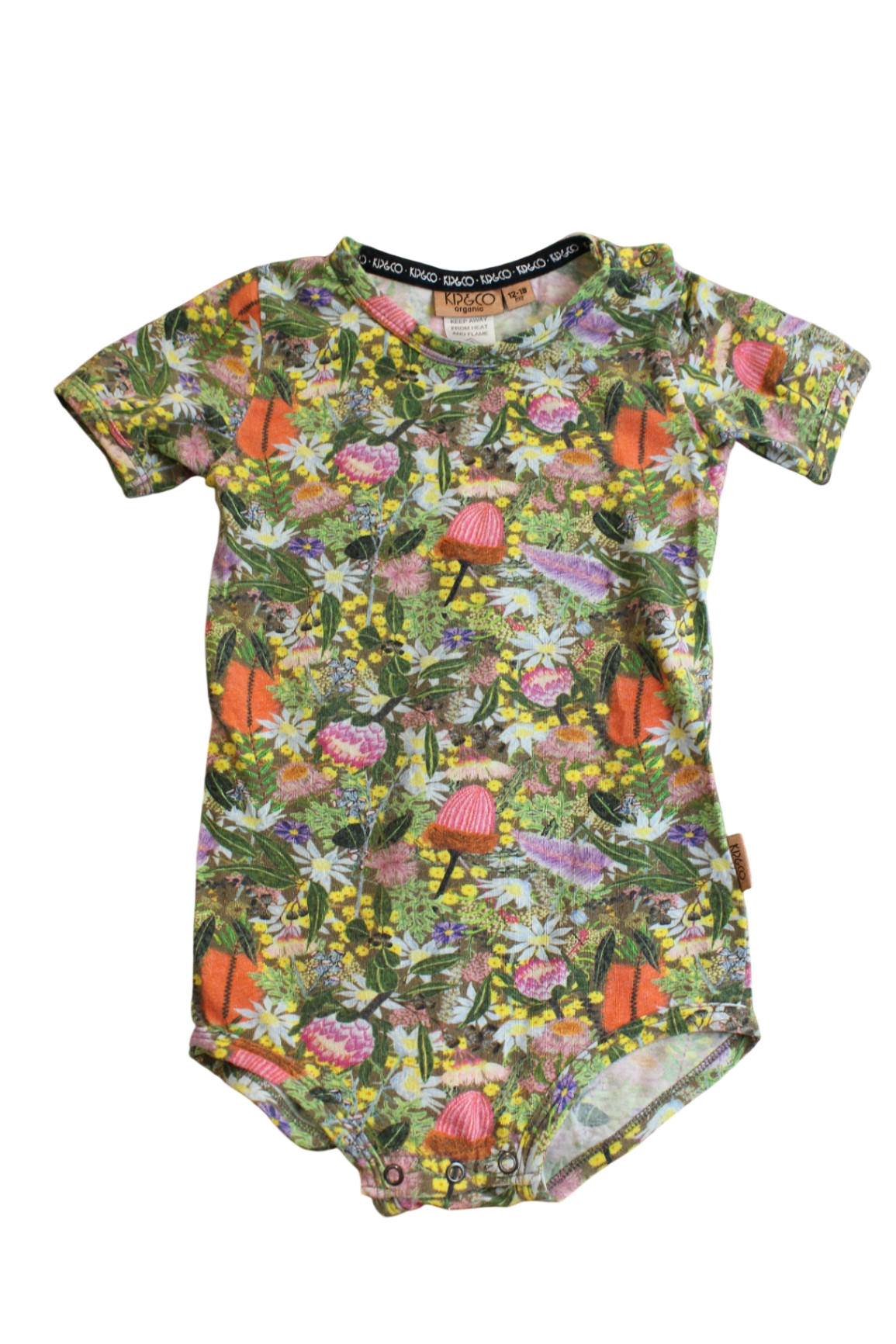 Kip&Co Bodysuit, Multi, 12-18 m
