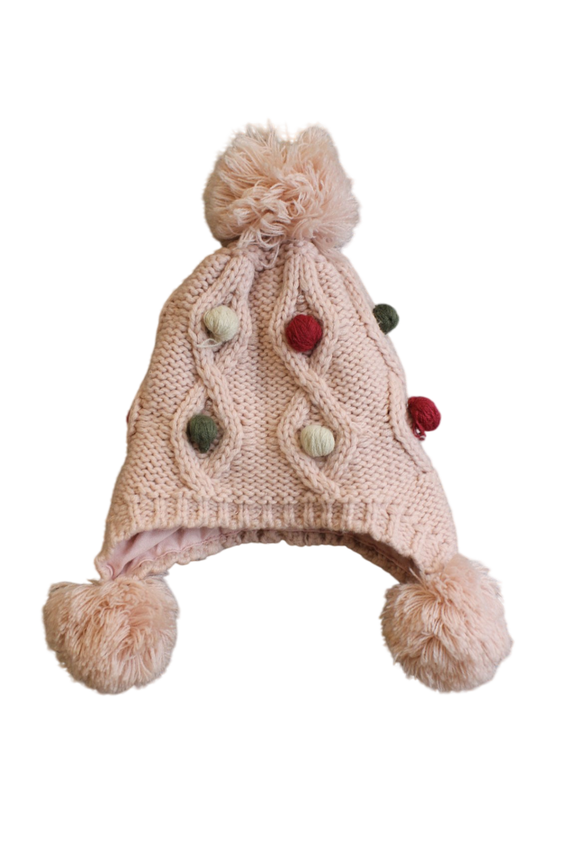 Minoti Beanie, Pink, 1-2