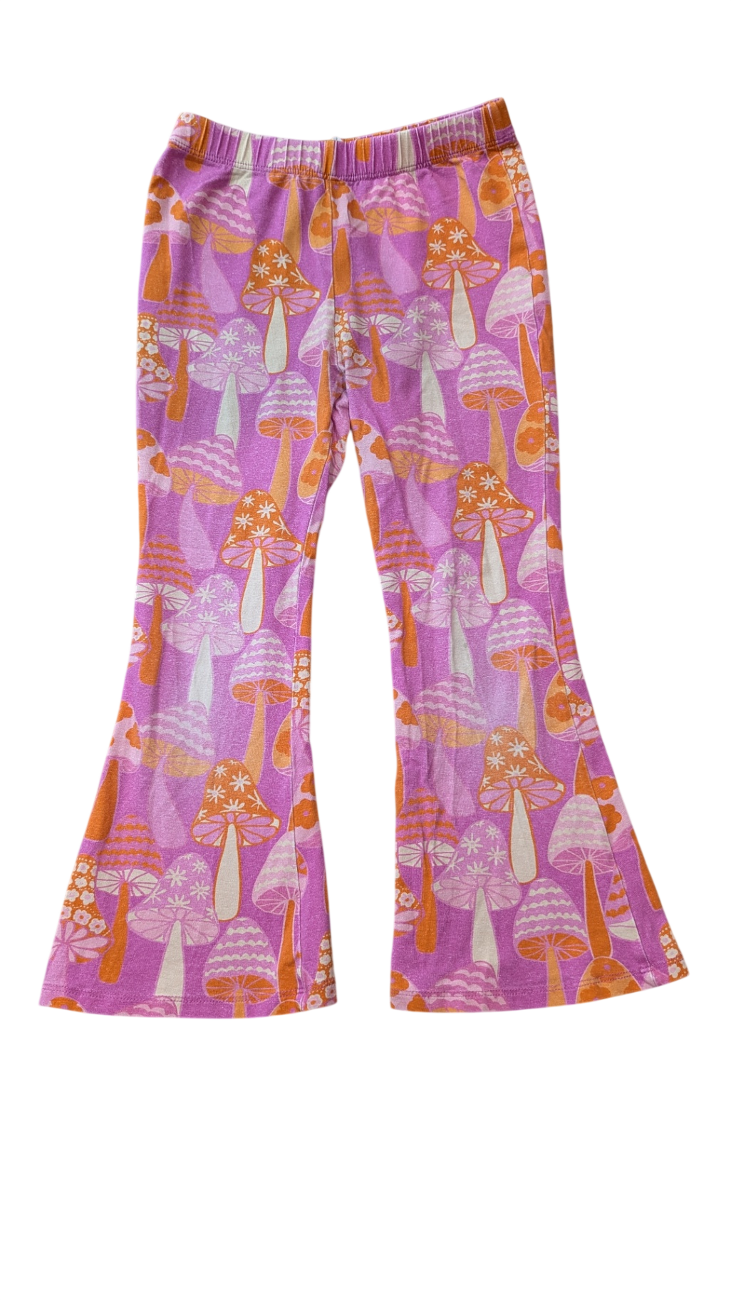 Little Princess Highway Leggings, Pink/Orange, 6-7