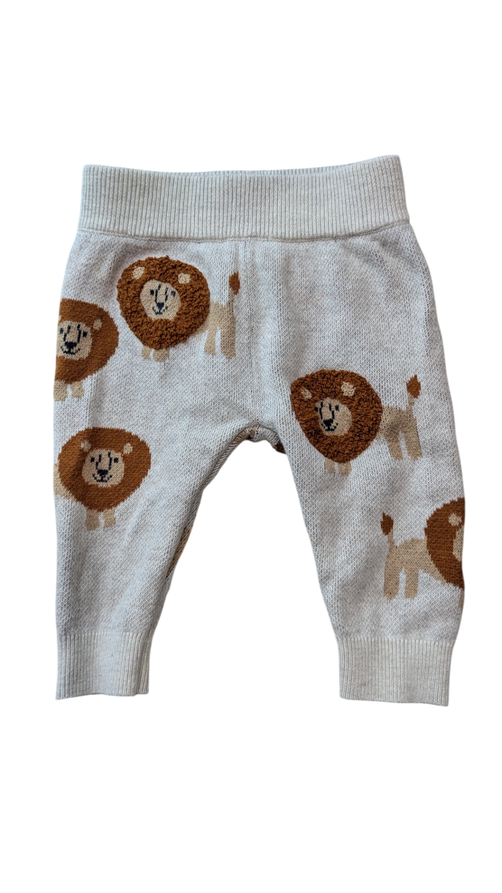 Seed Knit Leggings, Brown, 000