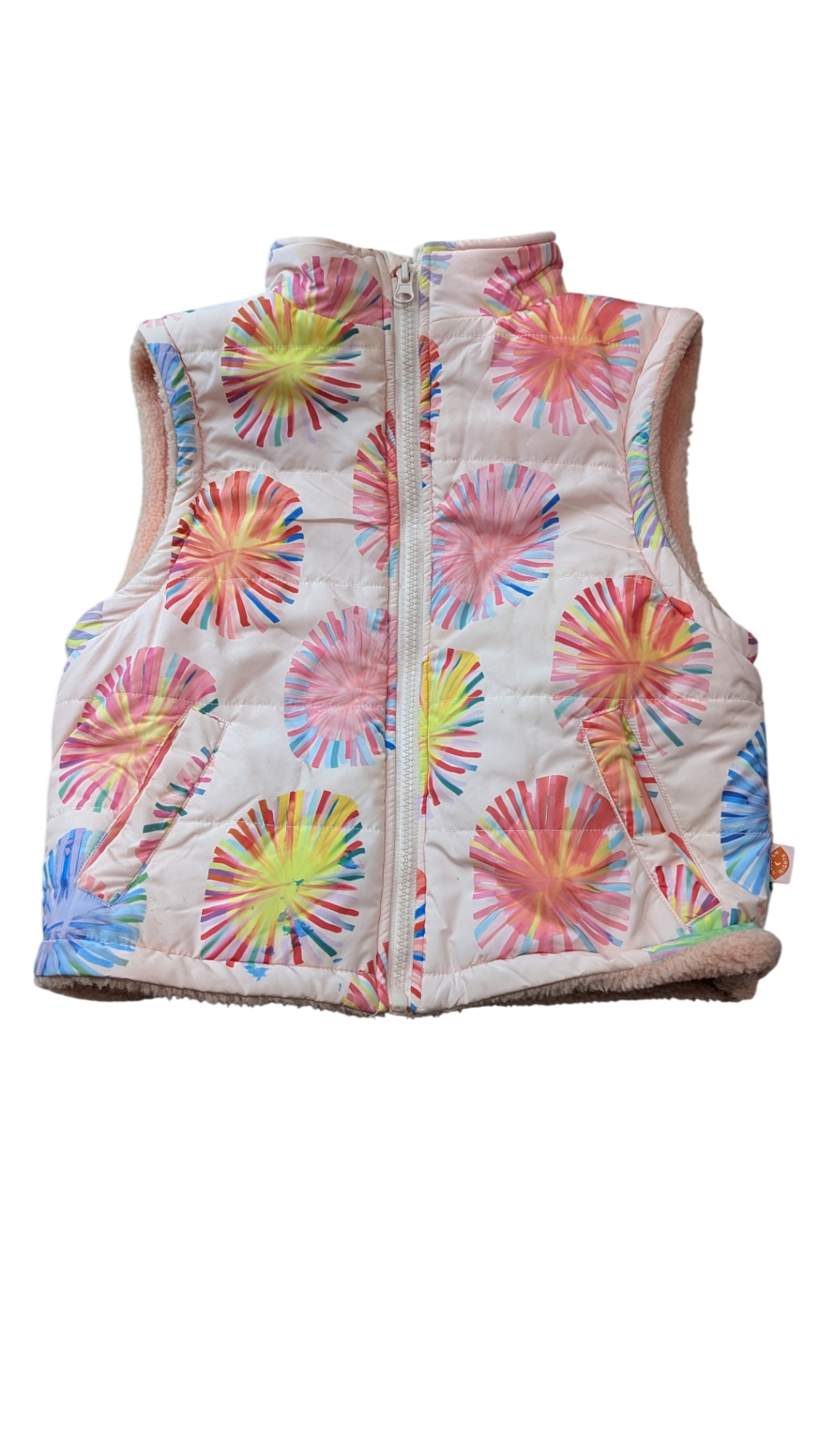 Halcyon Nights Puffer Vest, pink, 5