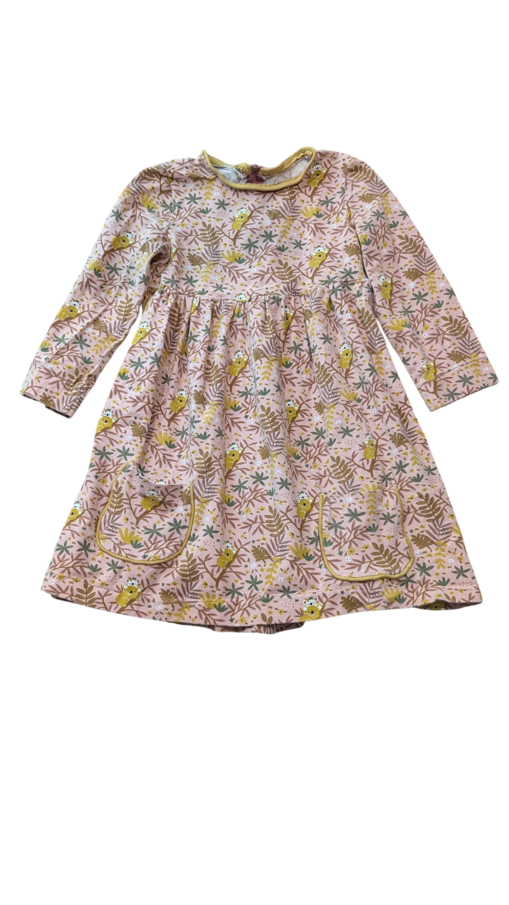 handmade Dress, pink, 3-4