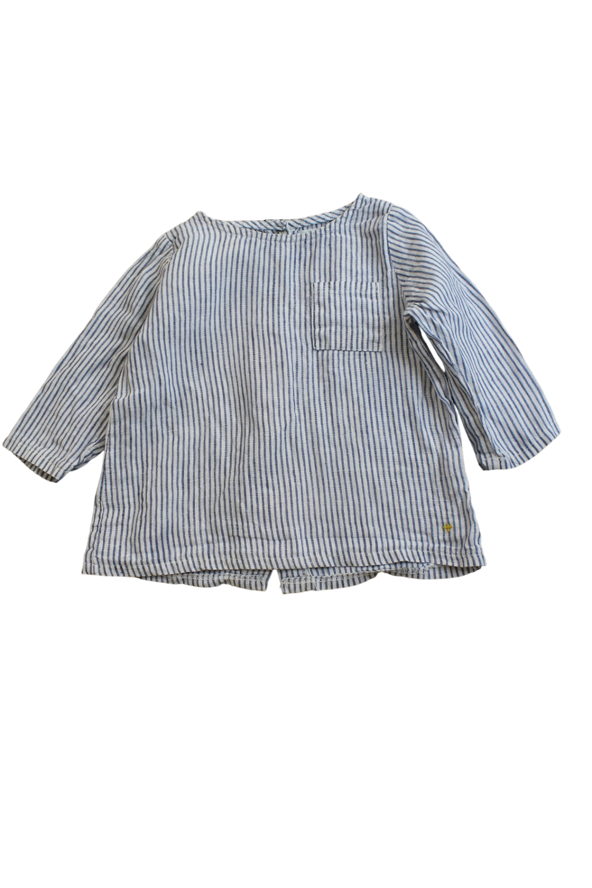 Goldie + Ace Shirt, Blue and white, 1