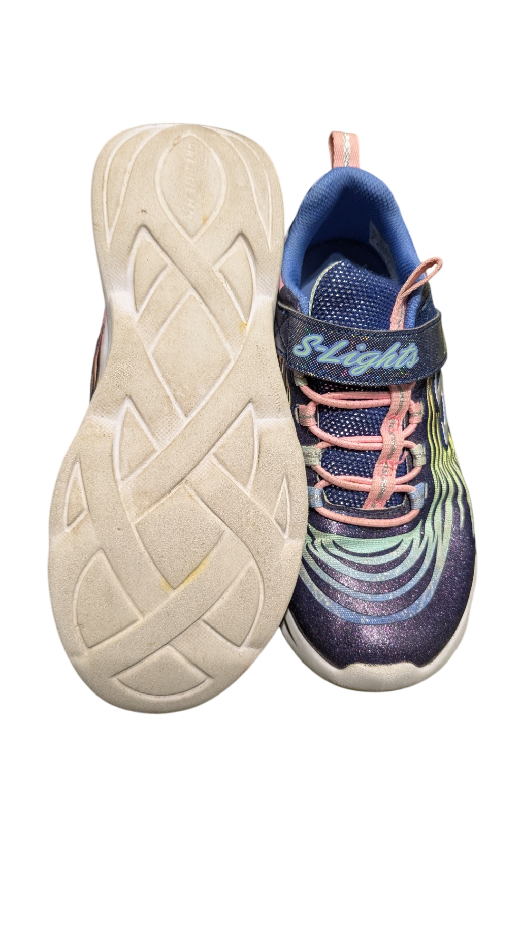 Skechers Sneakers, Sparkly Purple/Multi, US 4/EU36