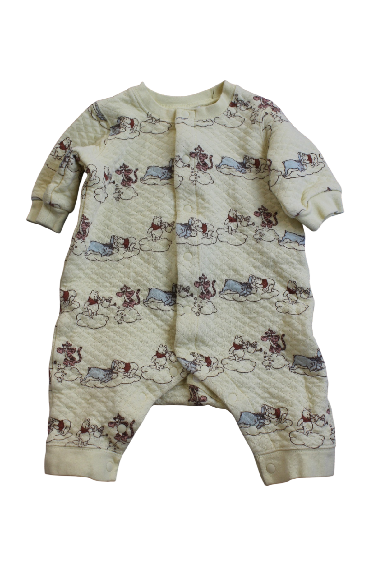 Uniqlo Jumpsuit, yellow/pooh bear, 000