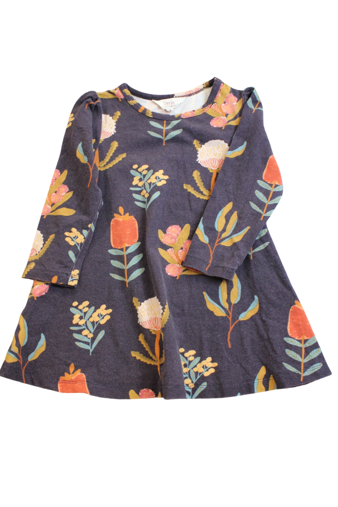 Little Princess Highway Dress, dark brown, 2