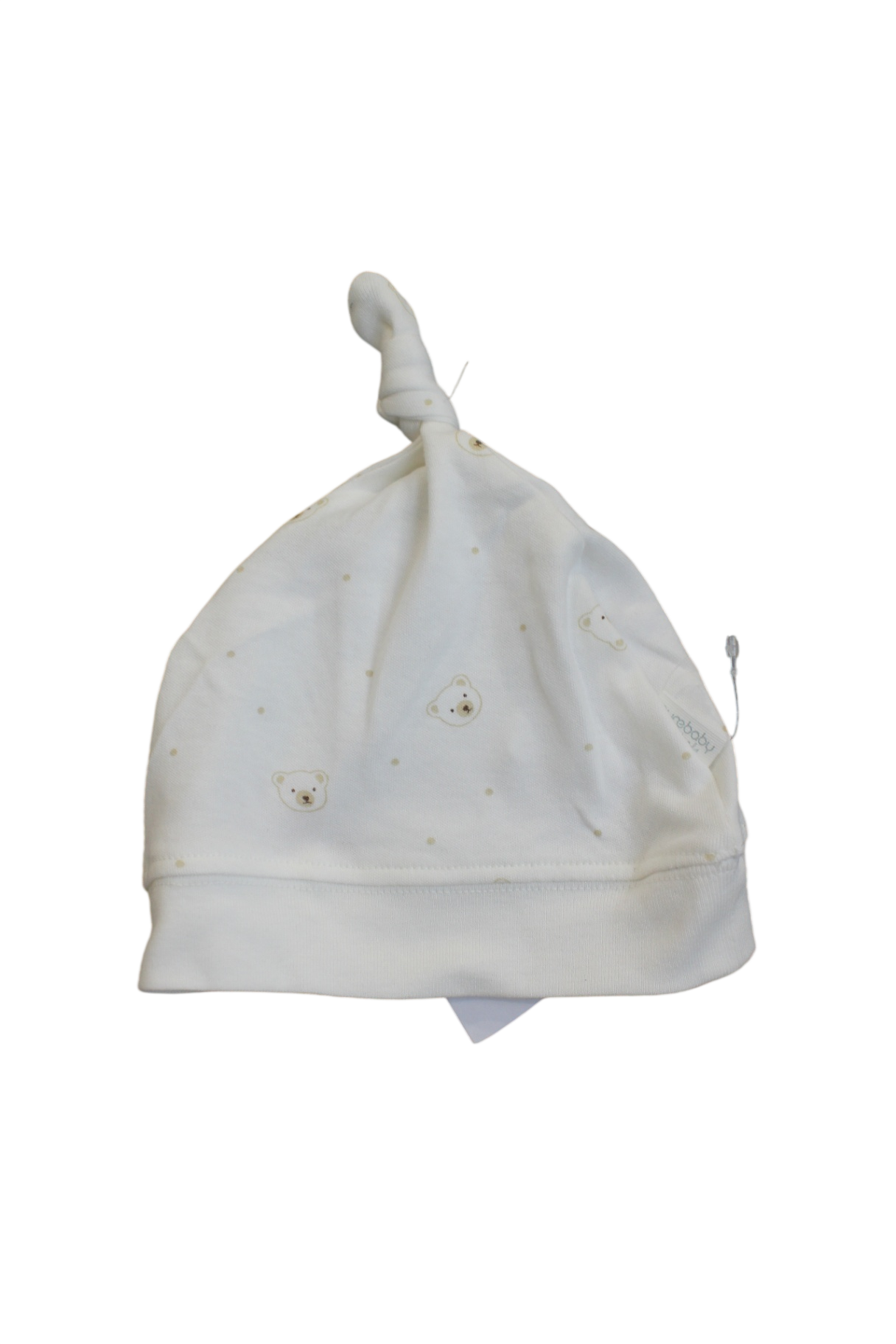 Purebaby Baby Hat, White, 00-0