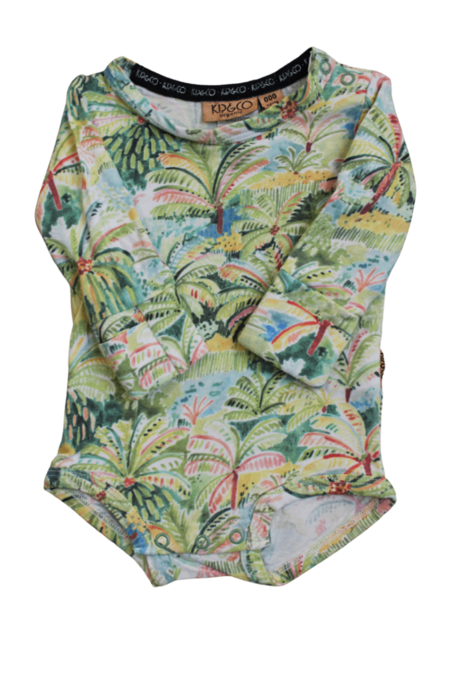 Kip&Co Bodysuit, Green, 000