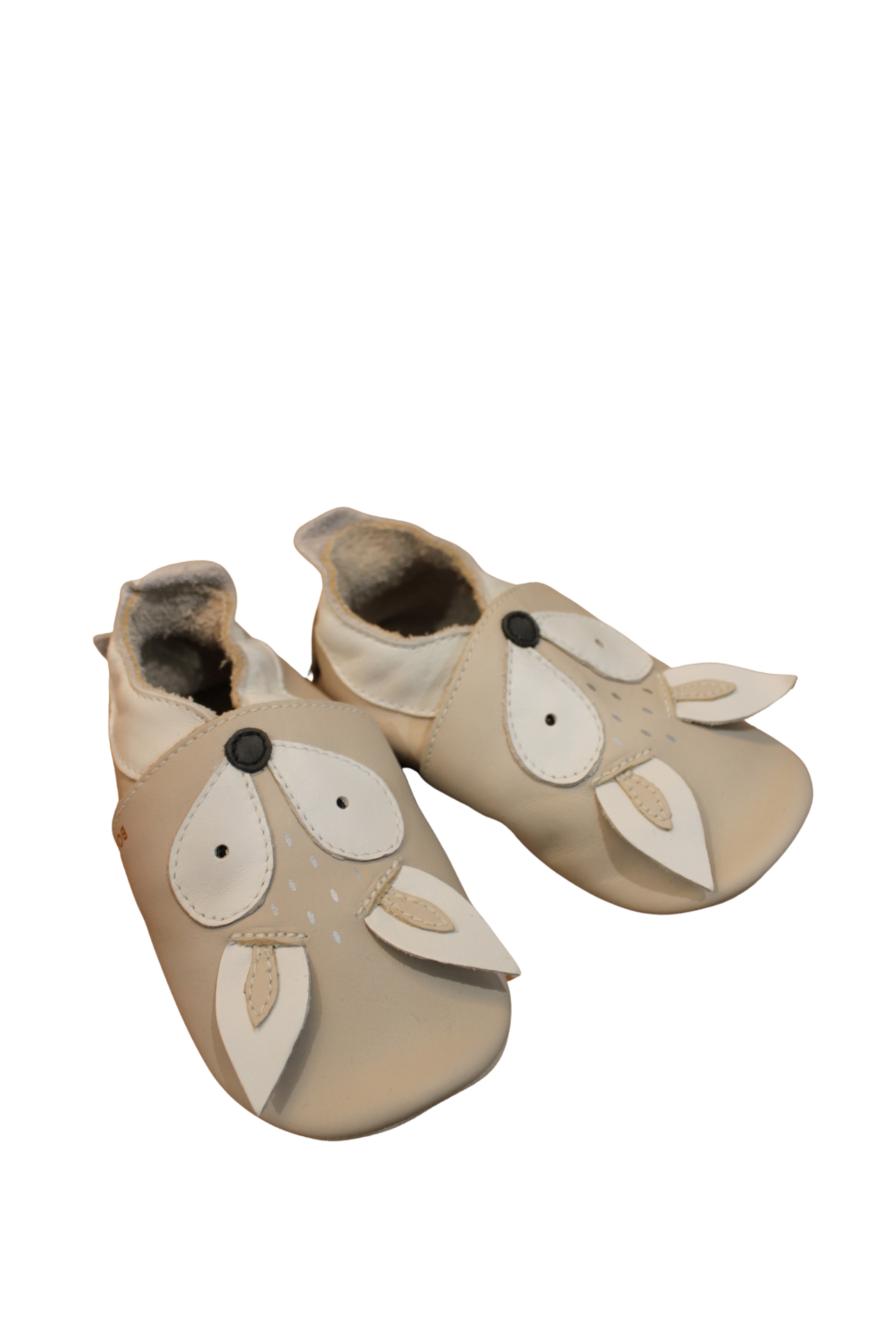 Baby Shoes, Beige and white, 12-15m