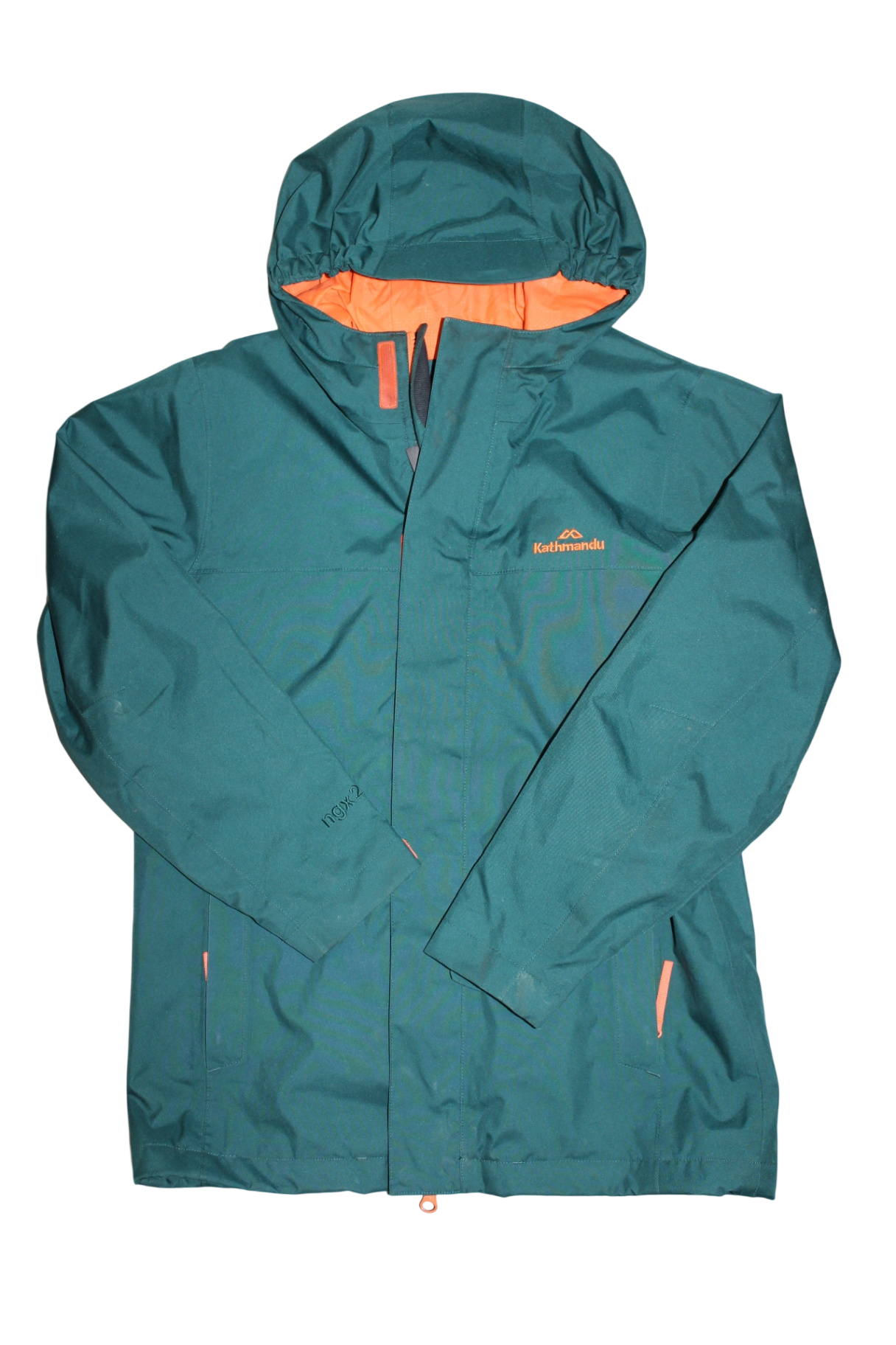 Kathmandu Jacket, Green/Orange, 10