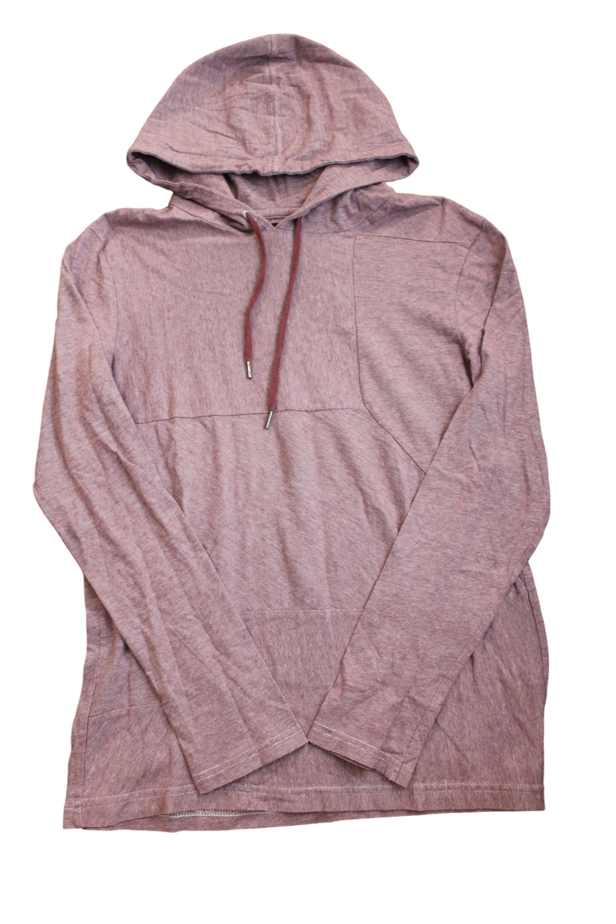 Indie Hoodie, Maroon/White, 14