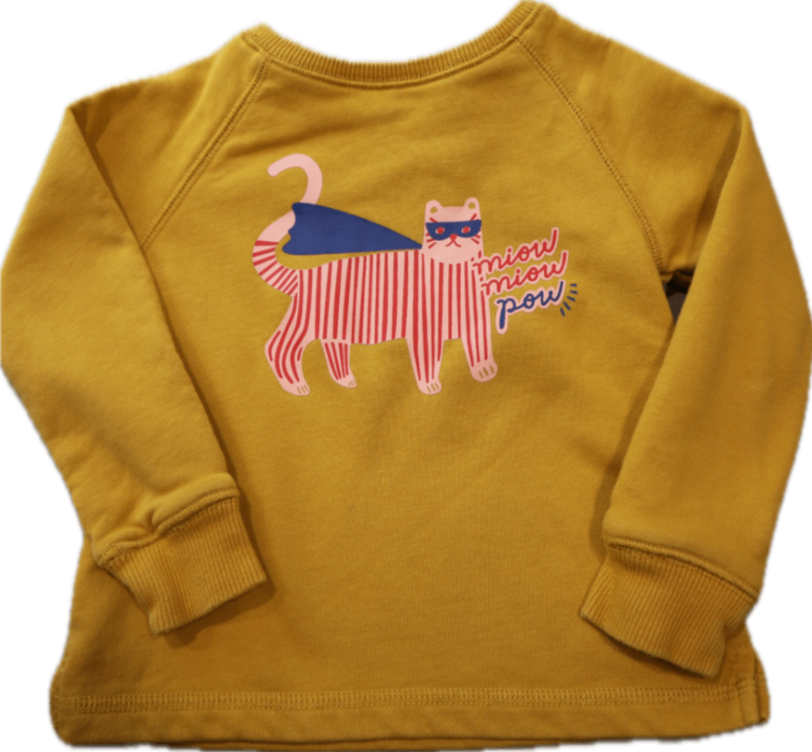 Olive & The Captain Jumper, Mustard yellow, 1