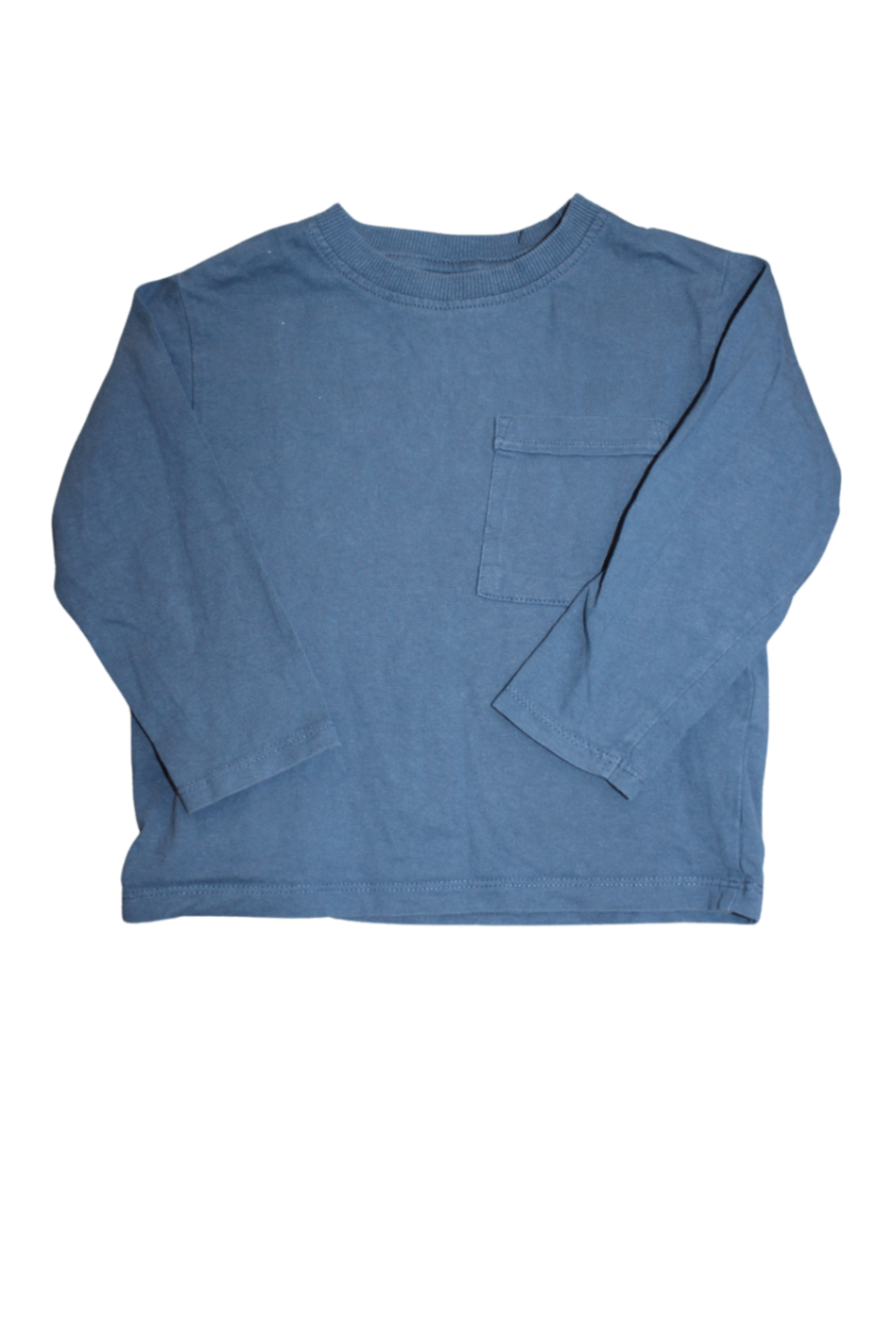 Zara Long-Sleeve T-Shirt, Blue, 2