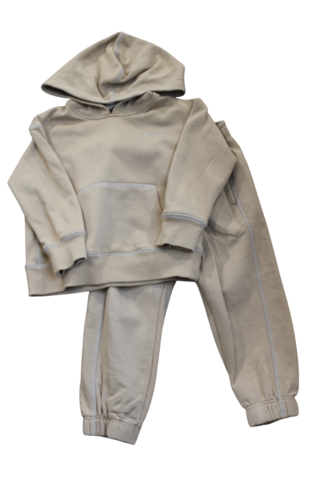 Rylee & Cru Tracksuit Set, Beige, 2-3