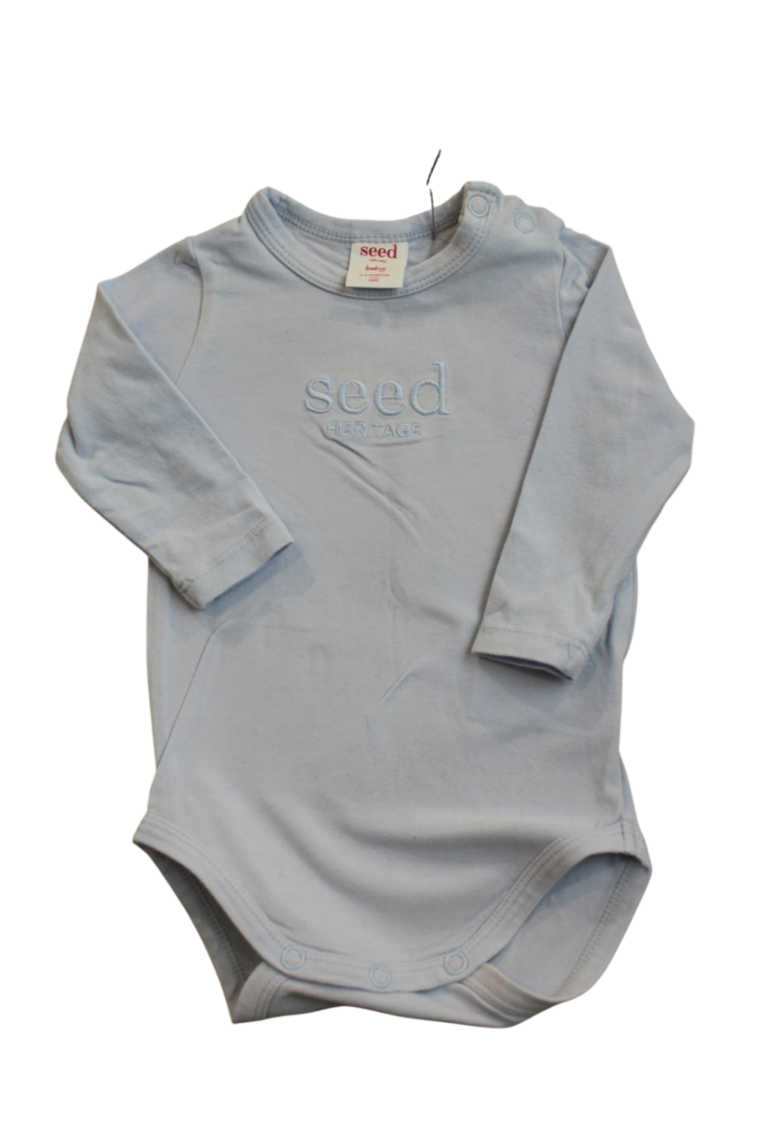 Seed Heritage Bodysuit, Light Blue, 000