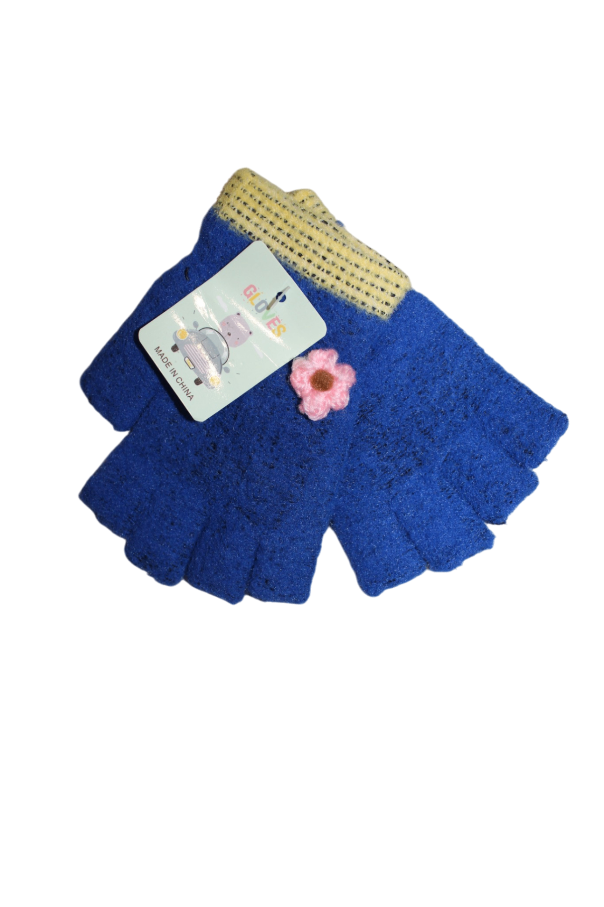 Unbranded Gloves, Blue and yellow, 3-4