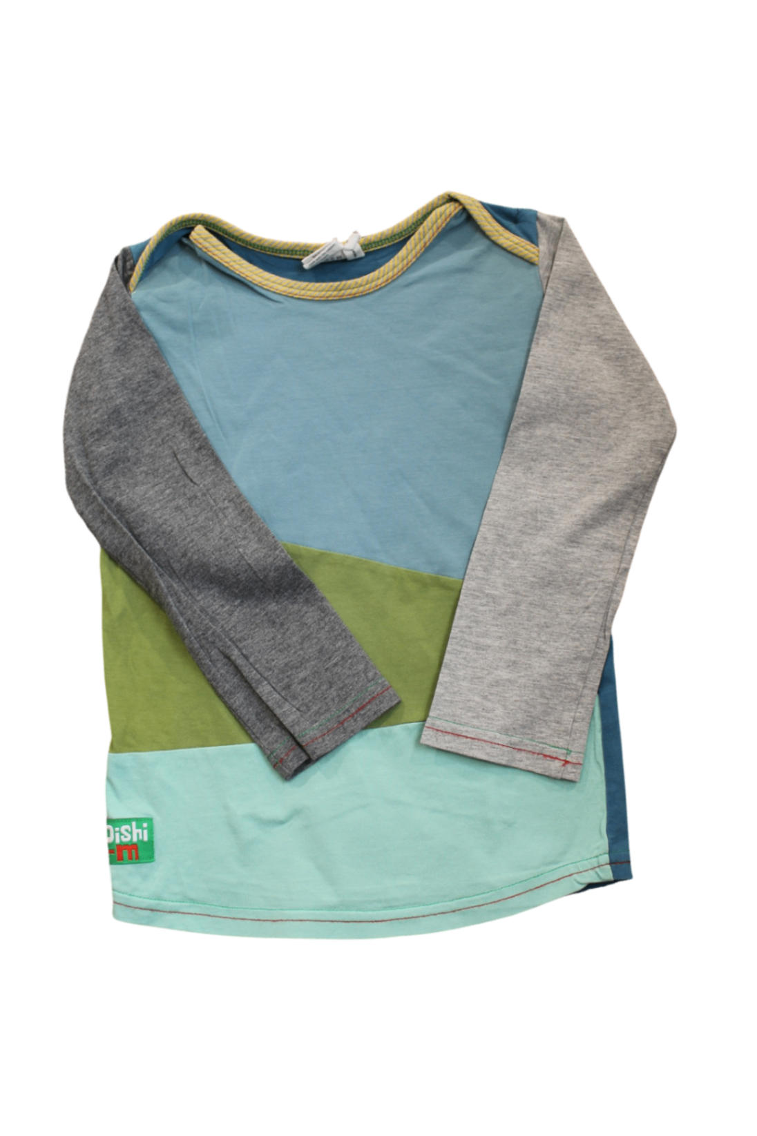 Oishi-m Long-Sleeve T-Shirt, Blue, 4-5