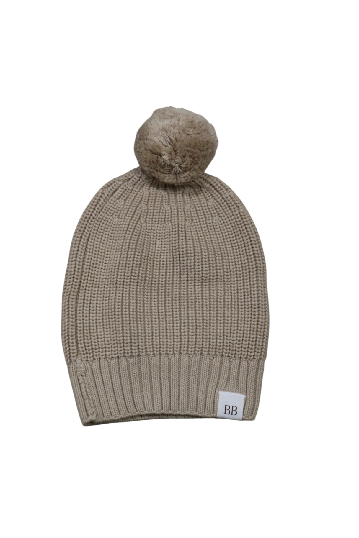 bare bébé Beanie, Beige, Large