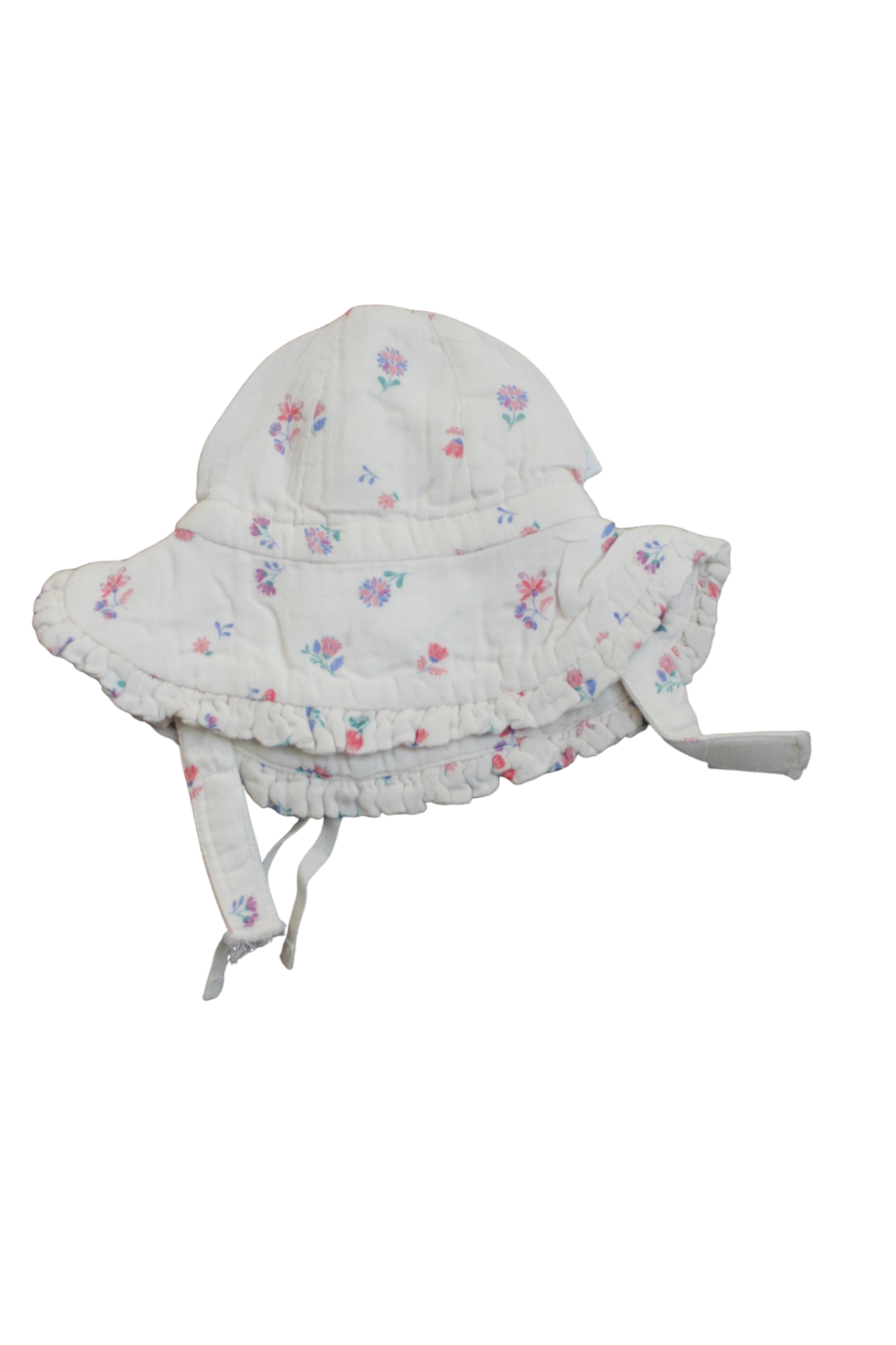 Purebaby Hat, White, 00000