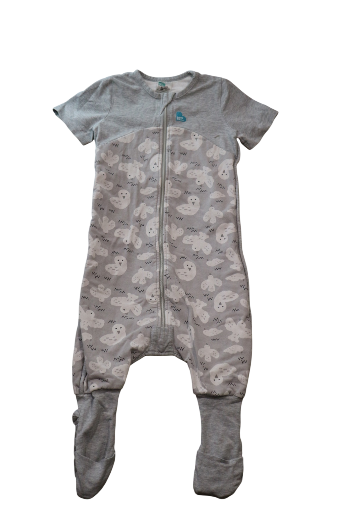 Love to Dream Sleeping Bag, Grey Multi, 2