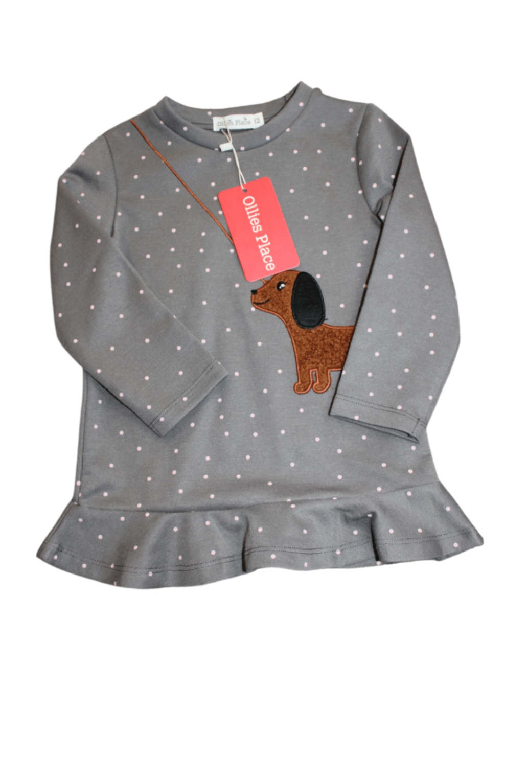 Ollie's Place Dress, Grey, 2