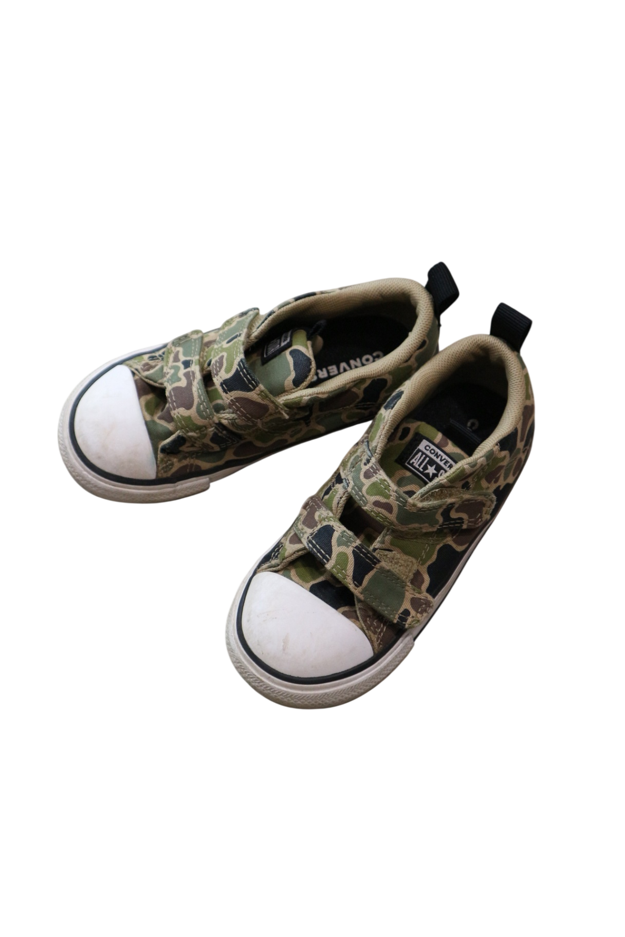 Converse Shoes, Green Camo, US 9/EUR 25