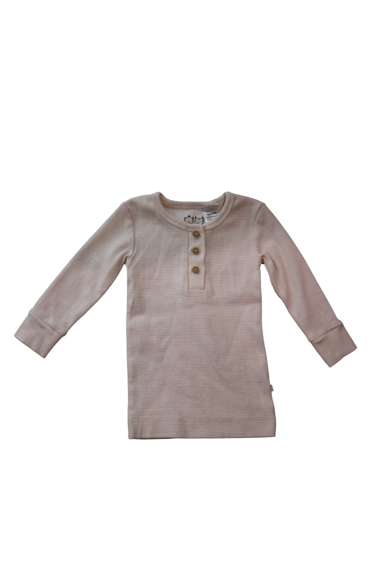 Wilson & Frenchy Long-Sleeve T-Shirt, Pink Cream Stripe, 1