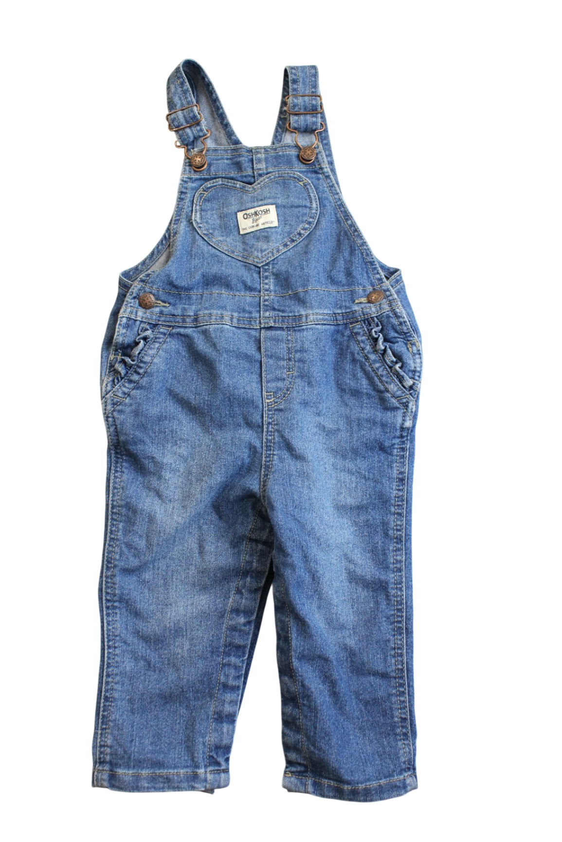 OshKosh B'gosh Overalls, Blue, 1