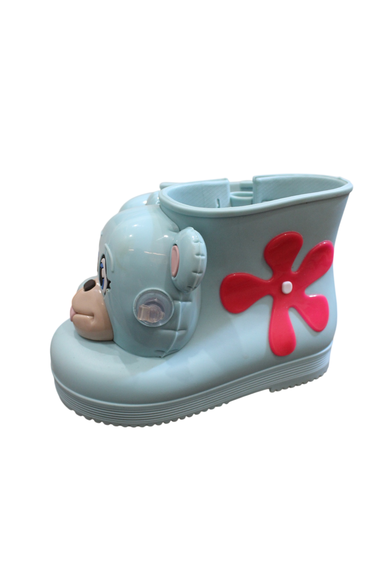 Mini Melissa x Jeremy Scott Boots, Light Blue, US 7/EUR 23