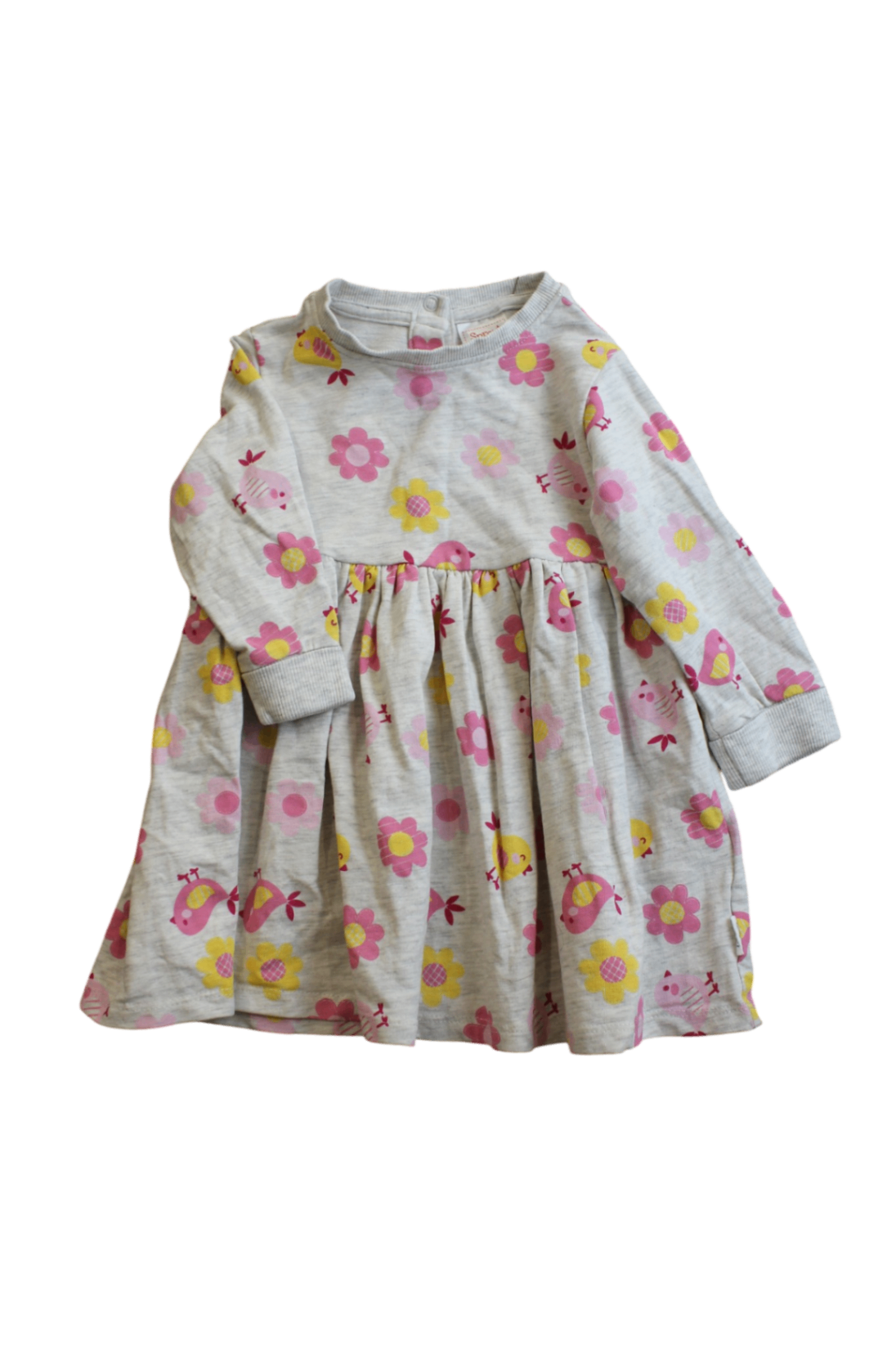 Sprout Dress, Grey, 1