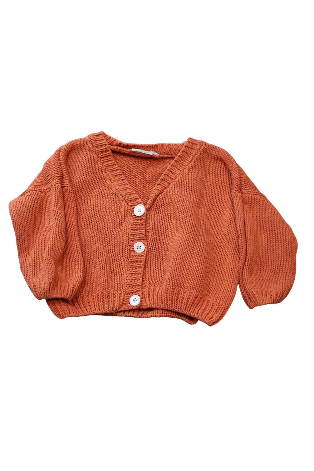 Summer & Storm Cardigan, Orange, S