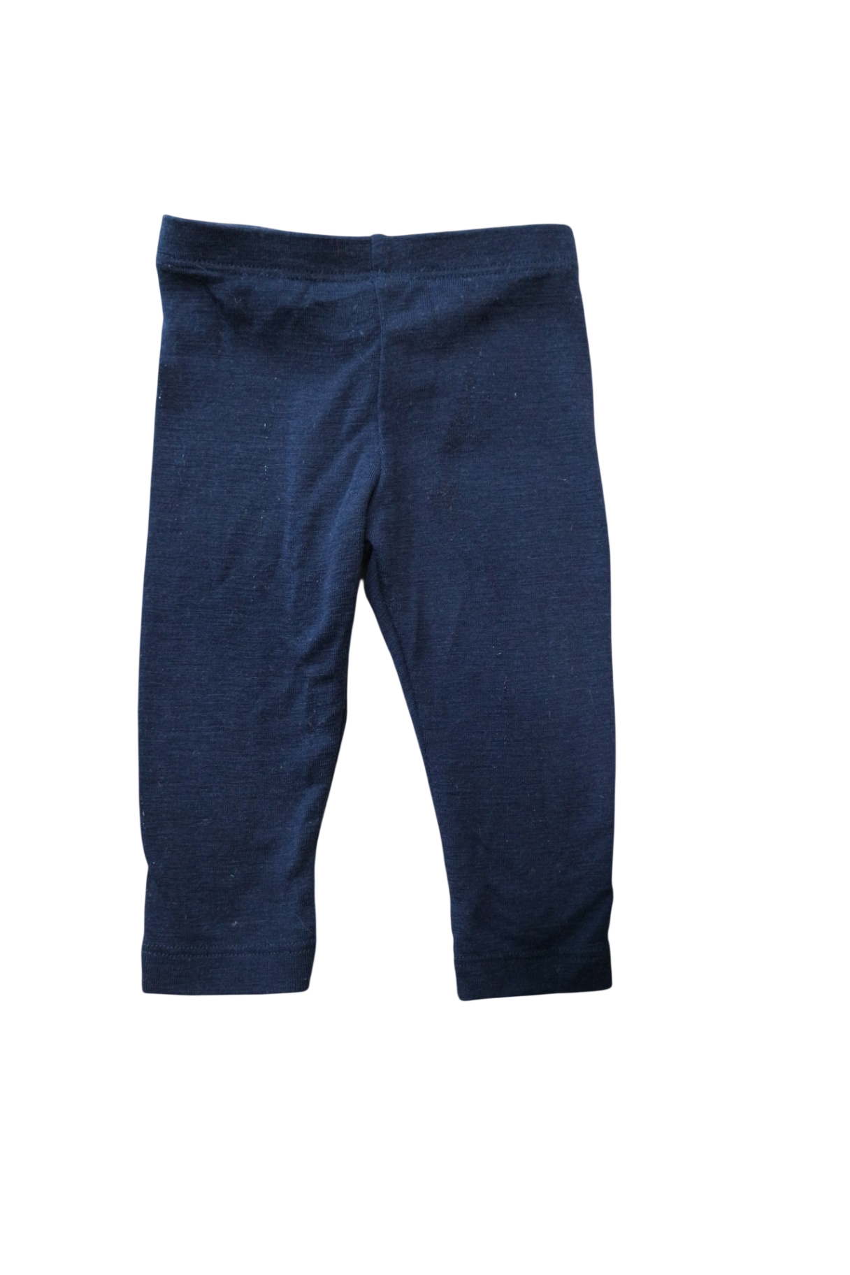 Cable Baby Leggings, Navy, 6-12M