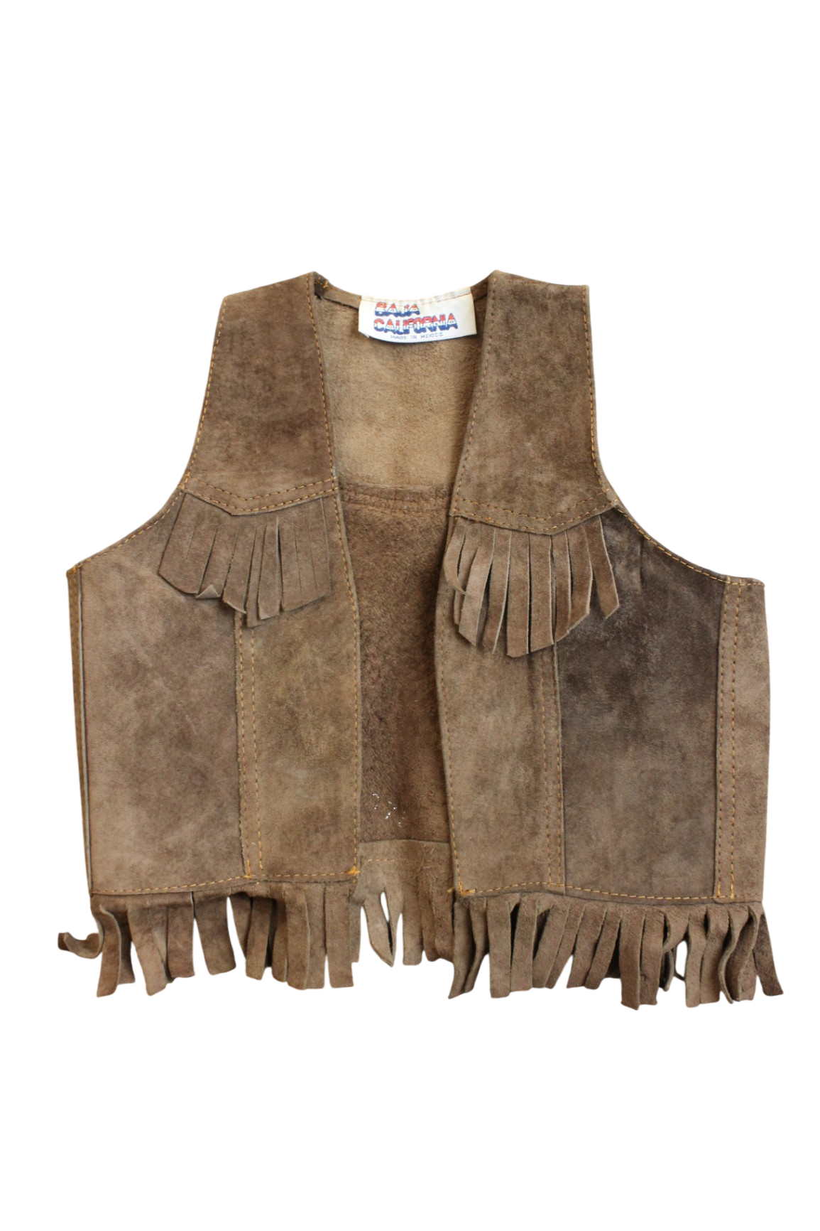 Baja California (Vintage) Vest, Brown, 2-3