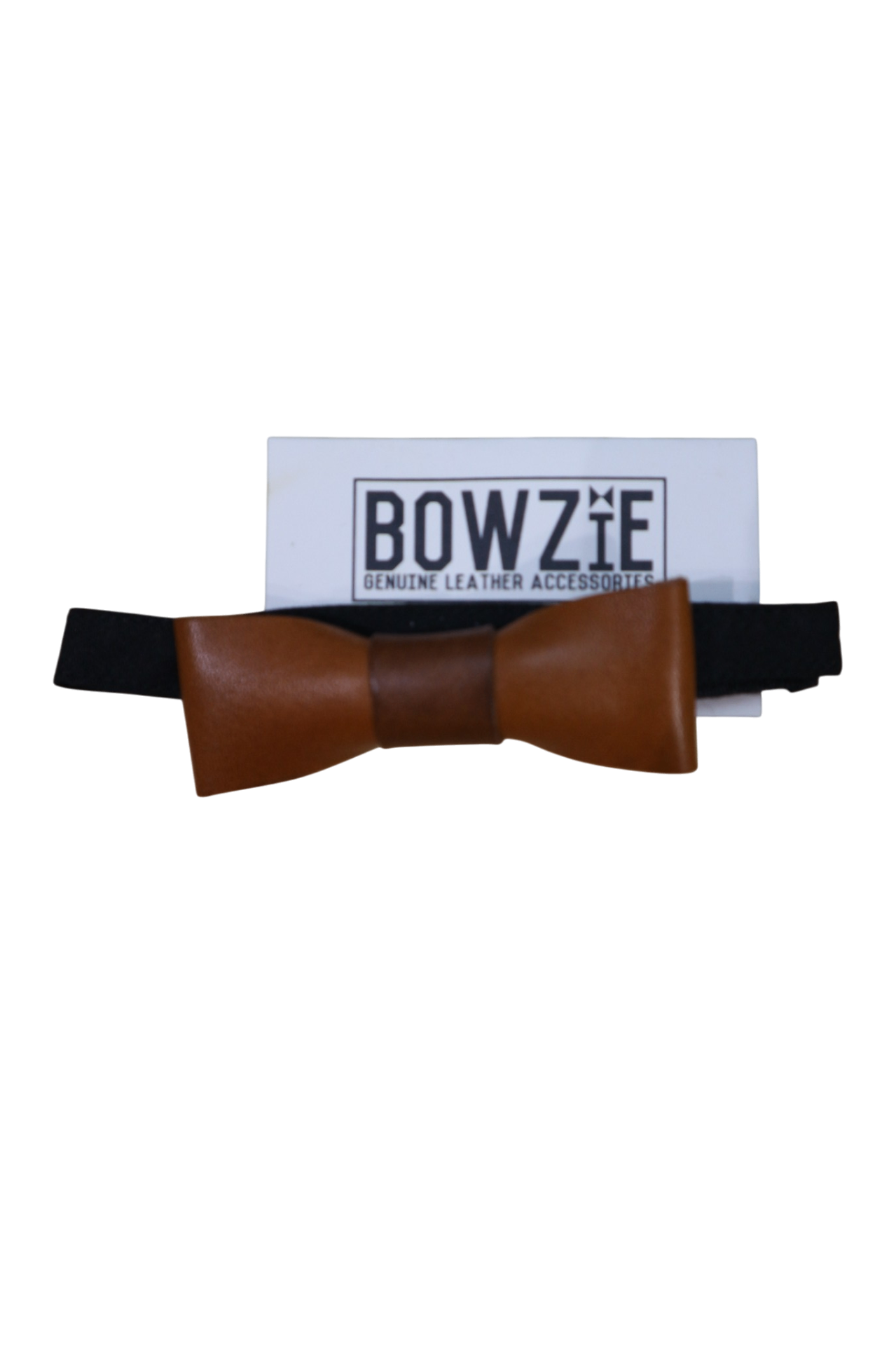 Bowzie Bow Tie, Brown and Black, Kids