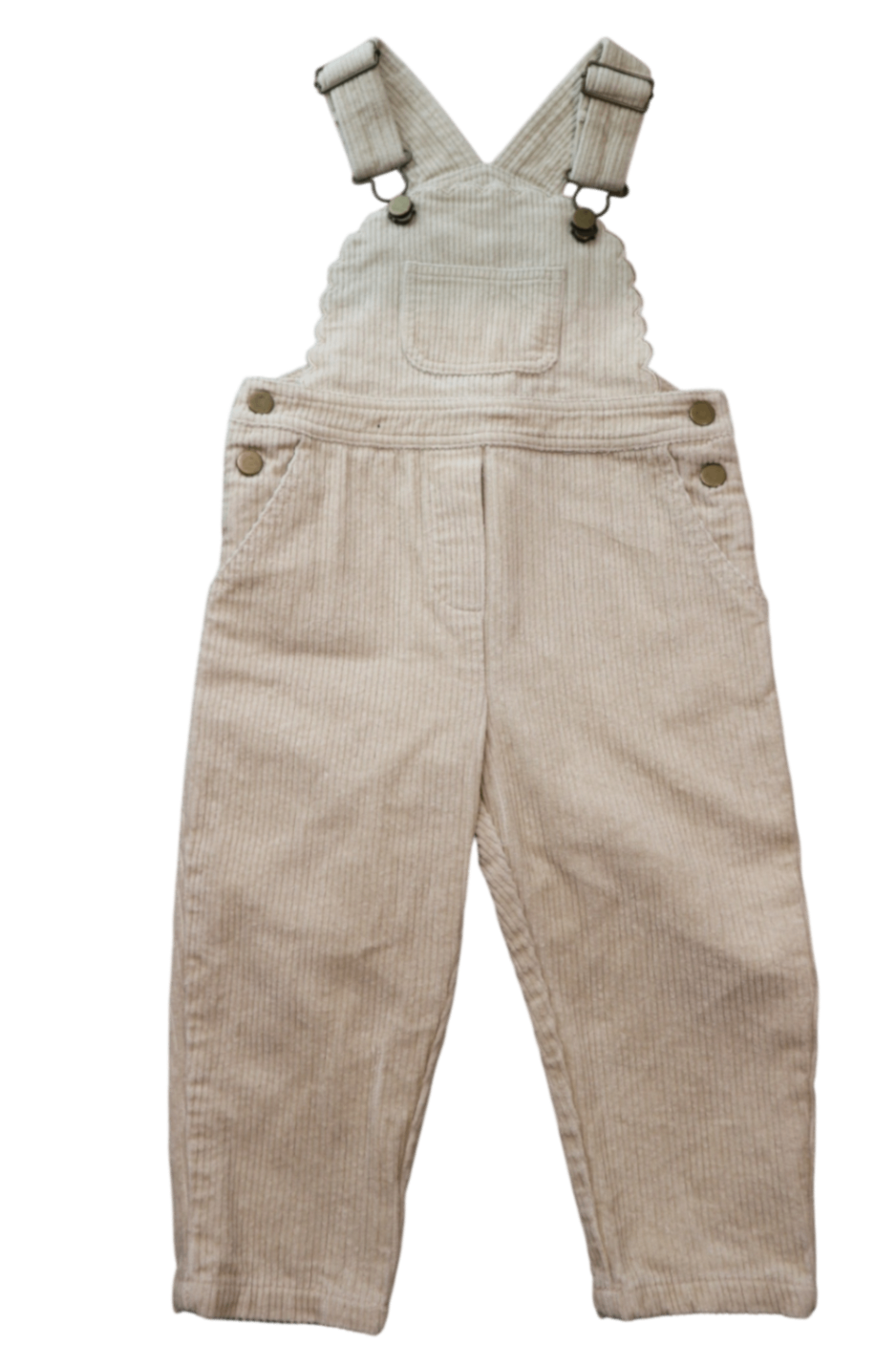 Peggy Overalls, Beige, 3