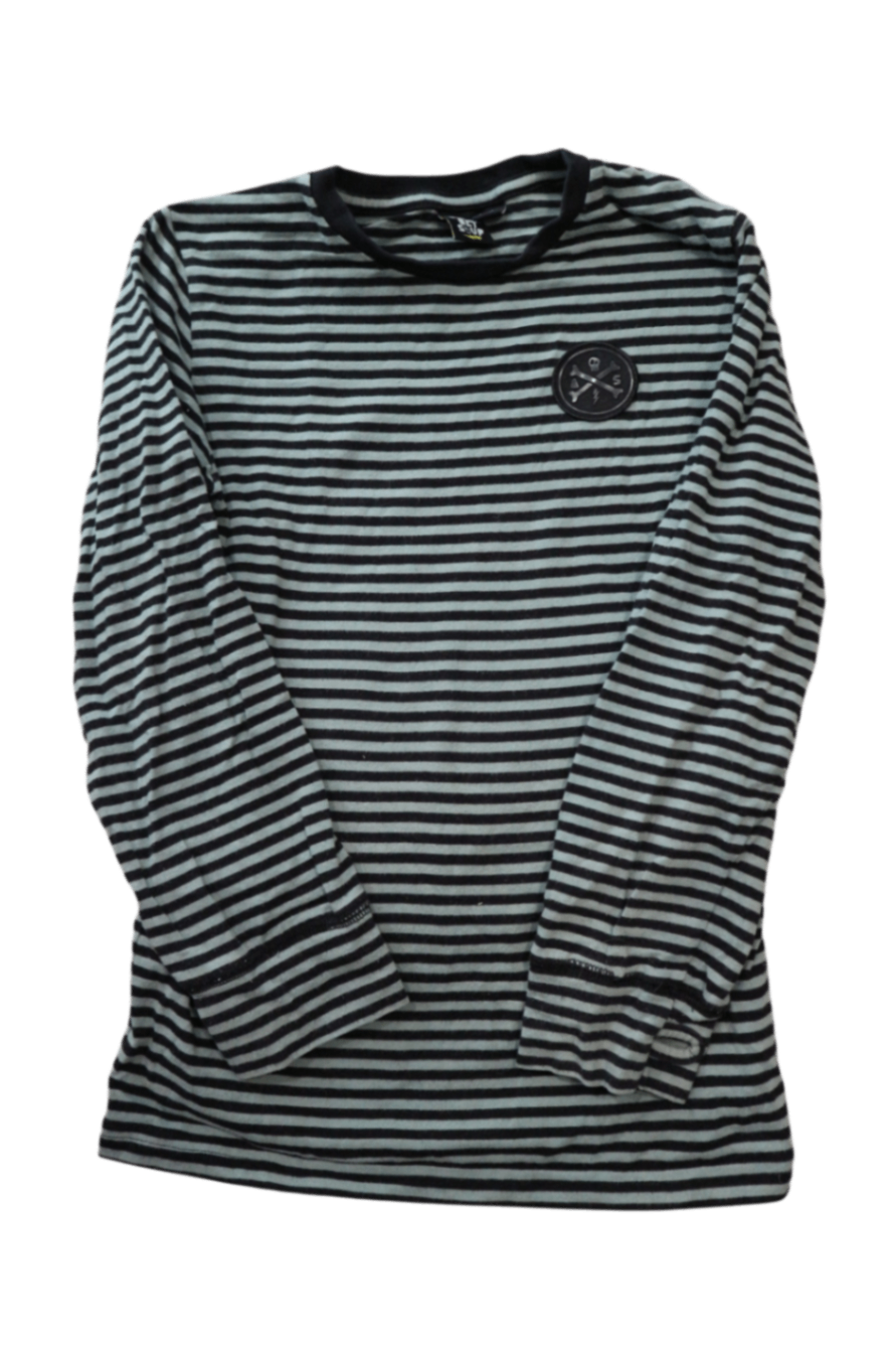 Minti Long-Sleeve T-Shirt, Green/Black, 7