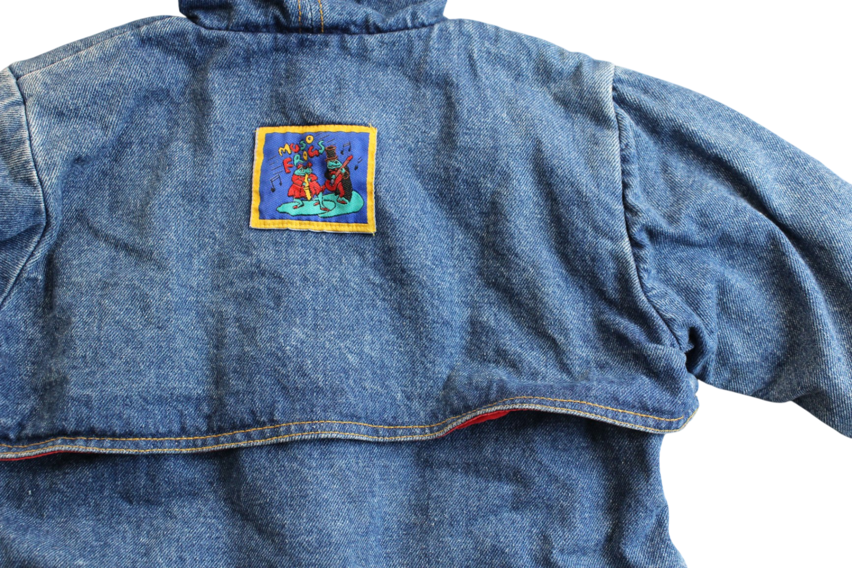 Muso Frogs (Vintage) Jacket, Blue/Yellow/Red, 3