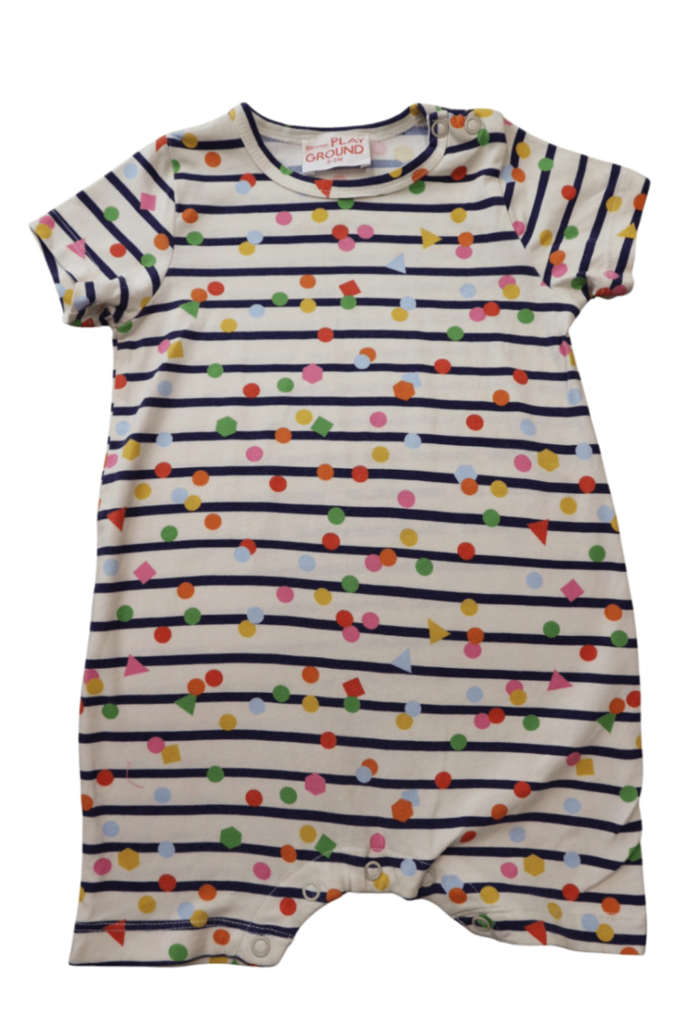 Gorman Playground Jumpsuit, White, navy and multicolour, 00