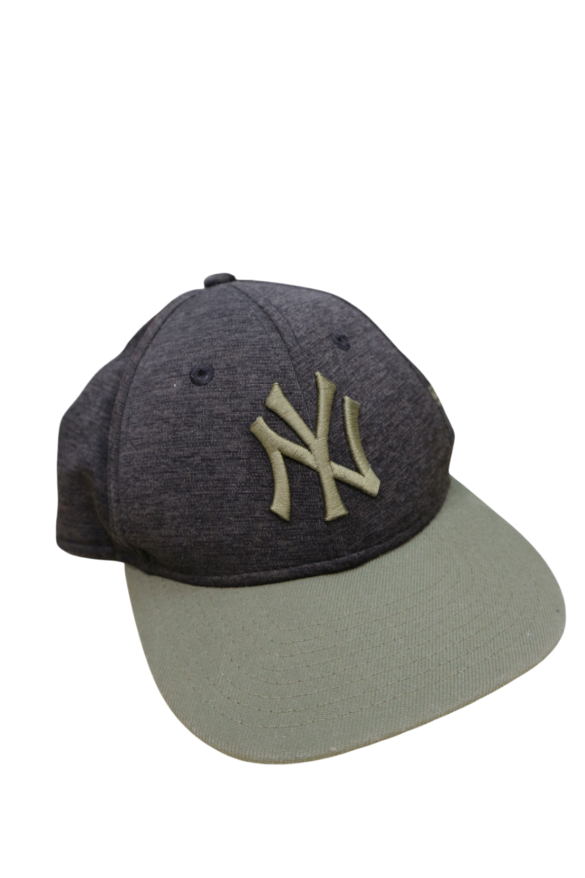 New York Yankees Hat, Charcoal grey and beige, Youth