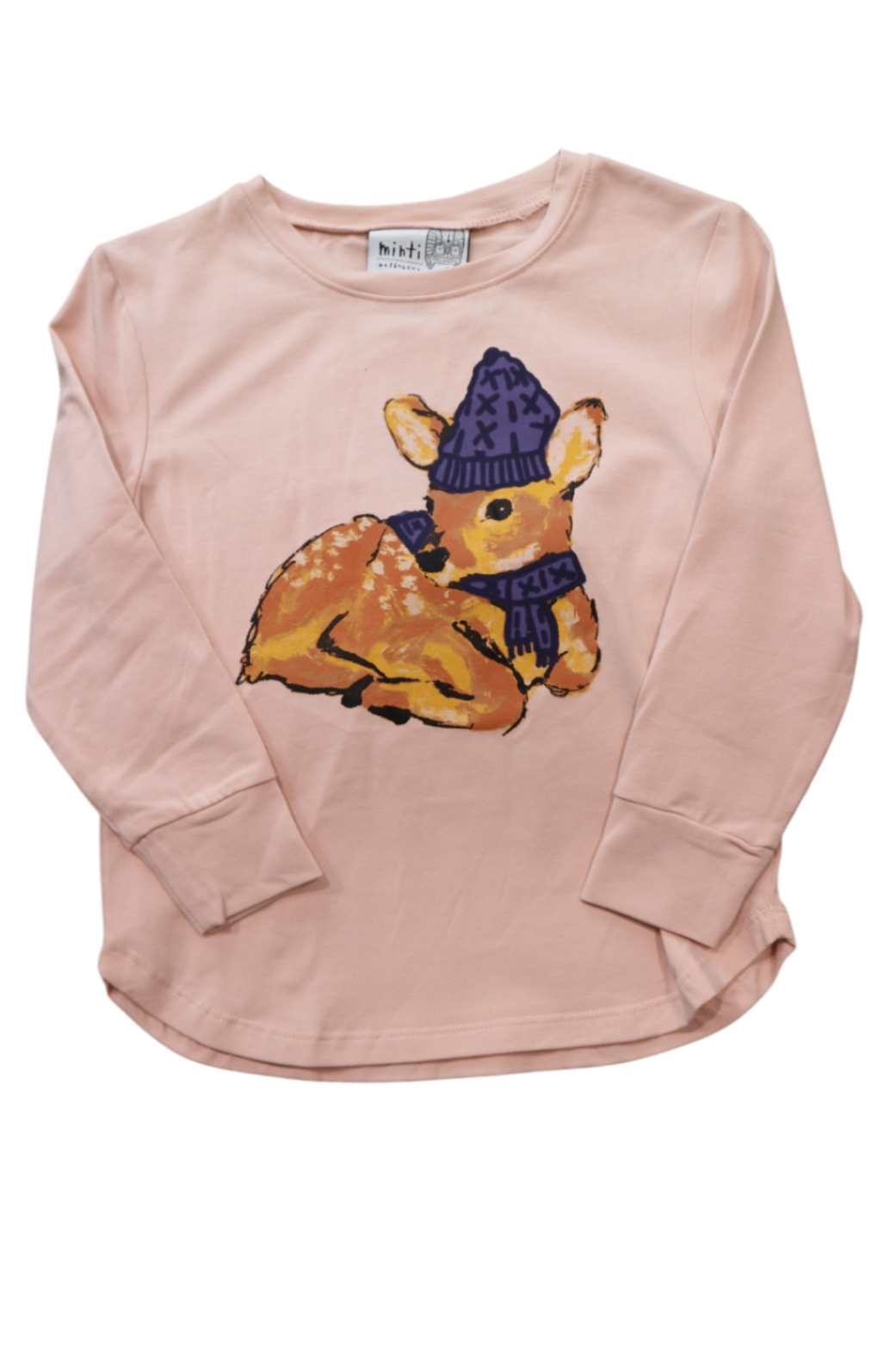 Minti Long-Sleeve T-Shirt, Pink, 3
