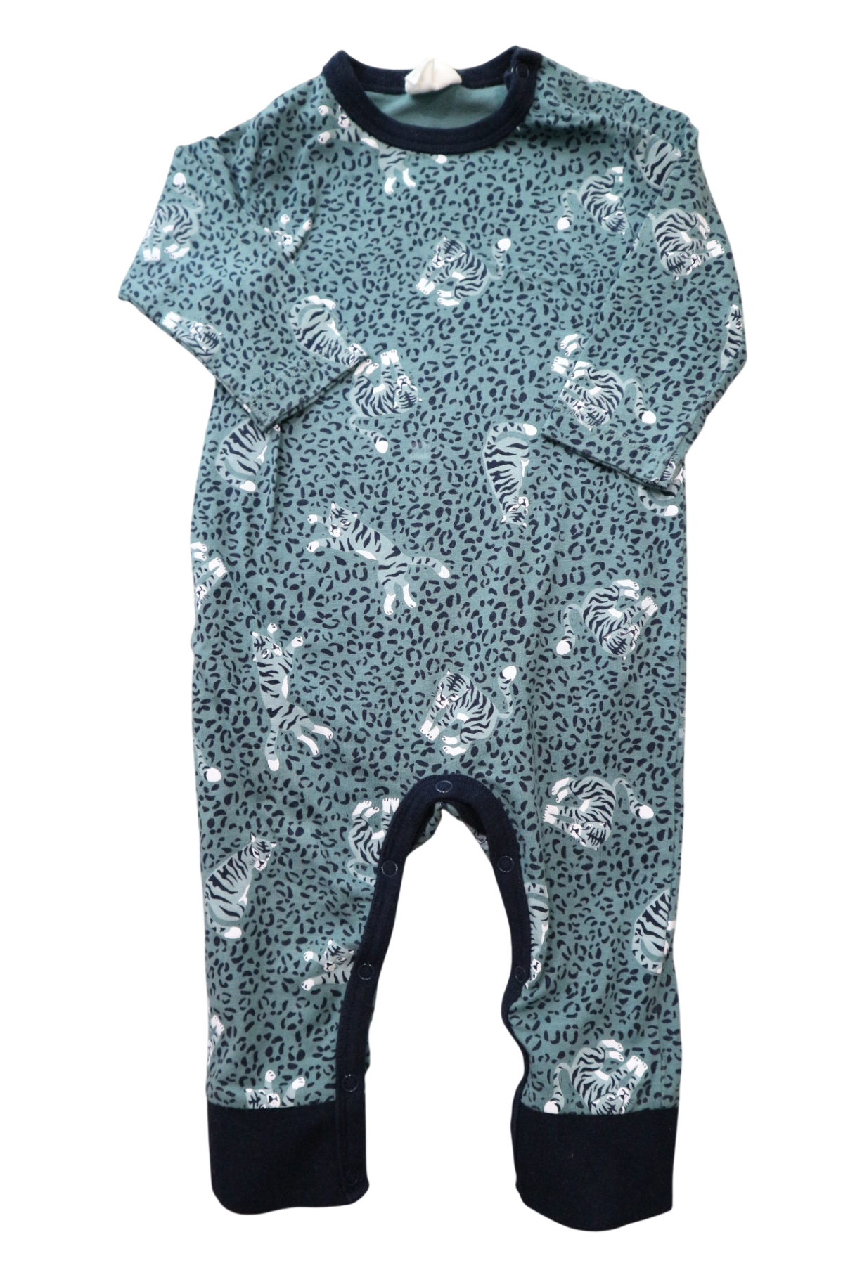 Milky Jumpsuit, Teal and navy, 00