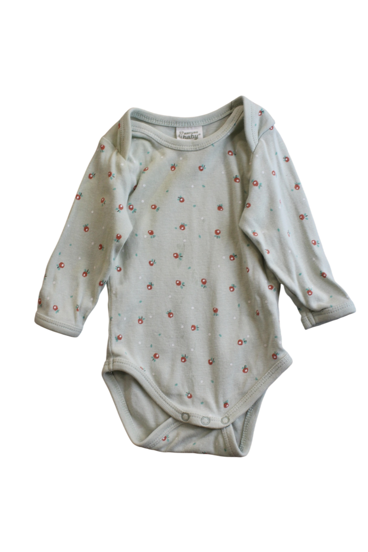 Nature Baby Bodysuit, green, 000